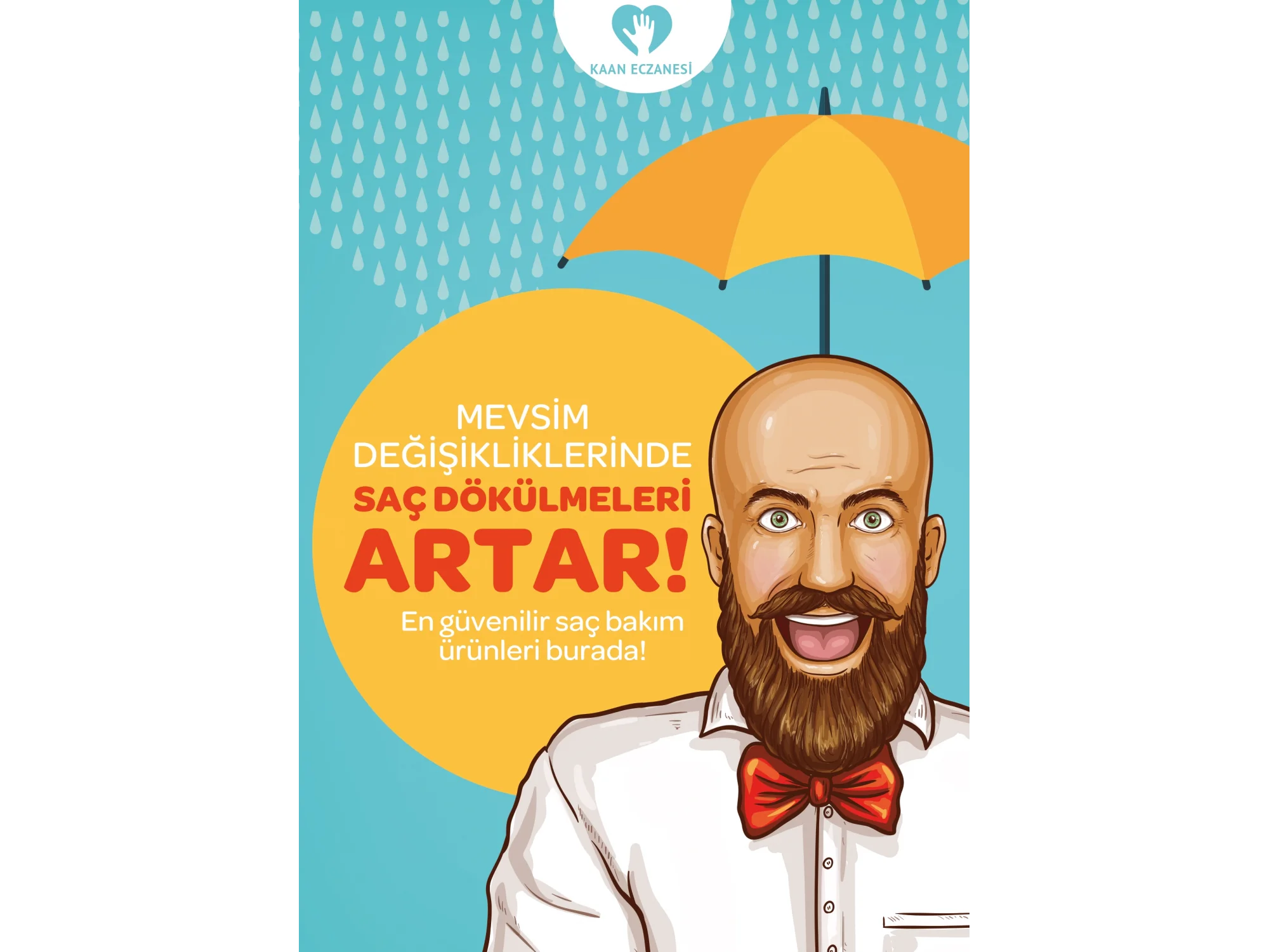 Saç Dökülmesi Afiş & Poster