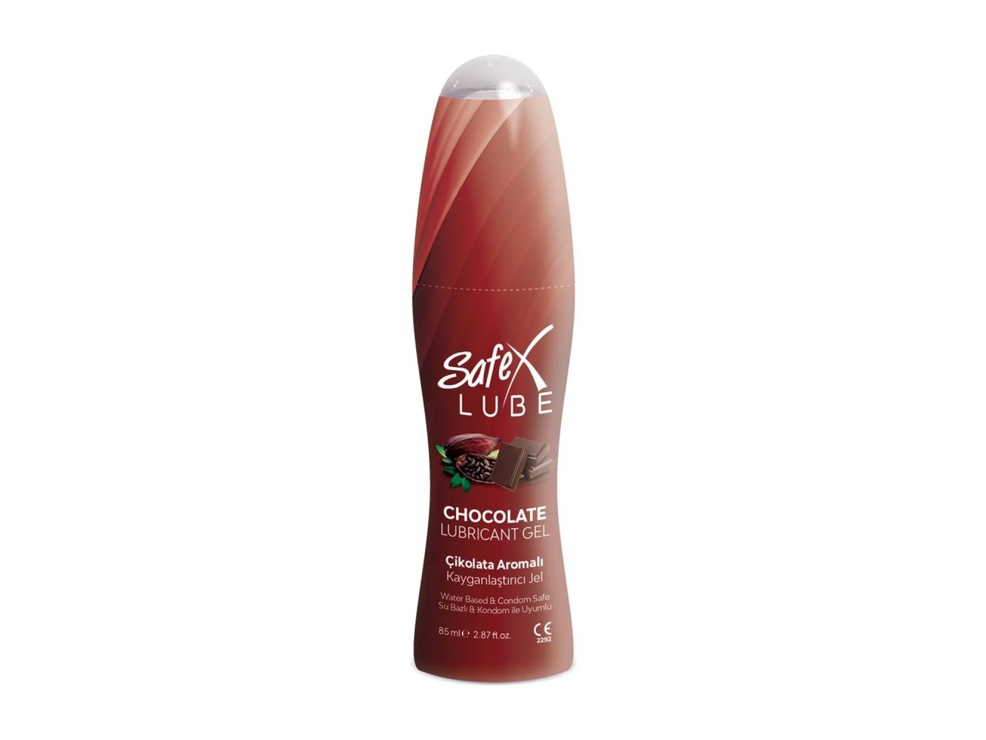 Safex Lube Kayganlaştırıcı Jel Çikolata 85 ml
