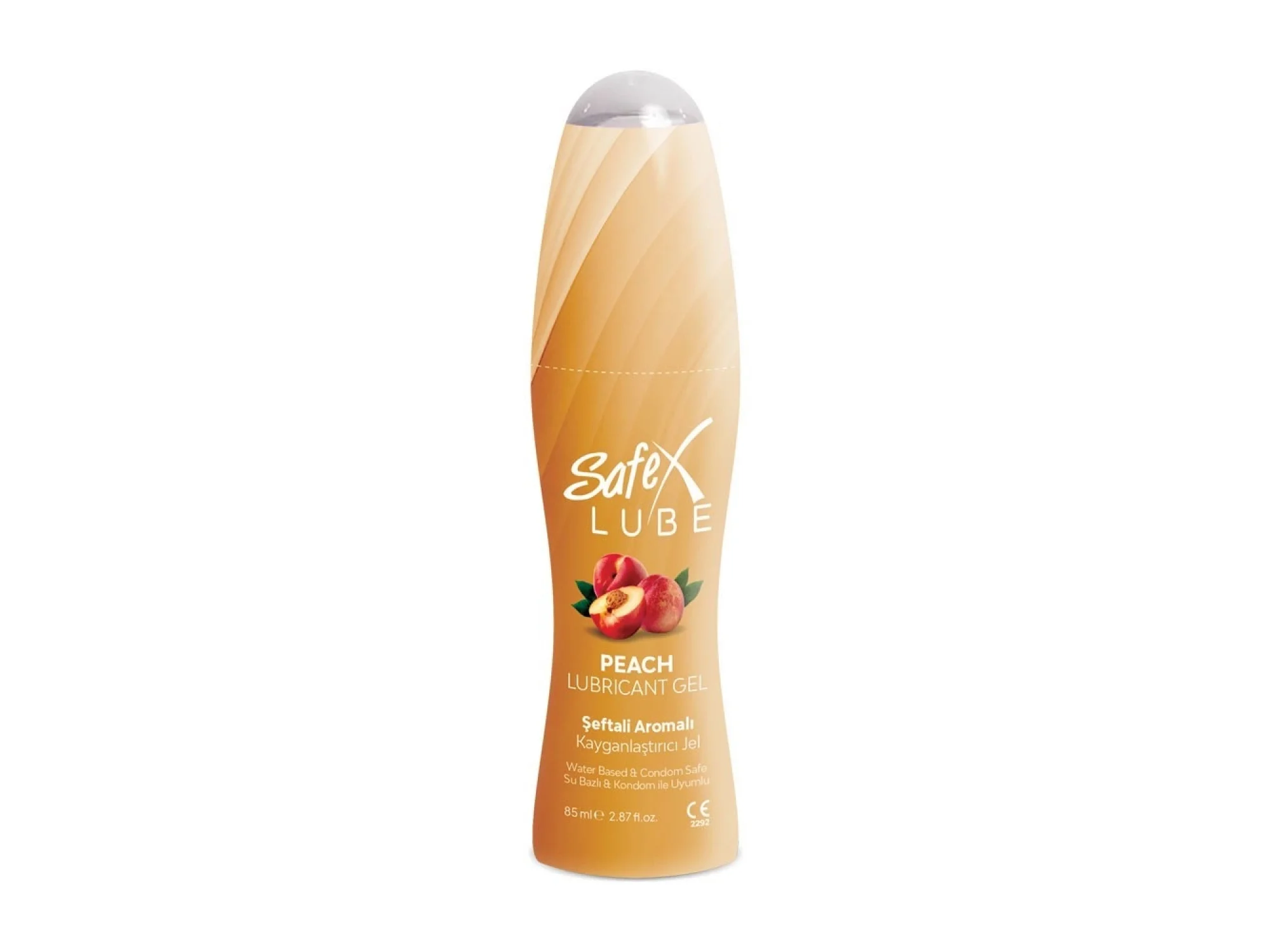 Safex Lube Kayganlaştırıcı Jel Şeftali 85 ml
