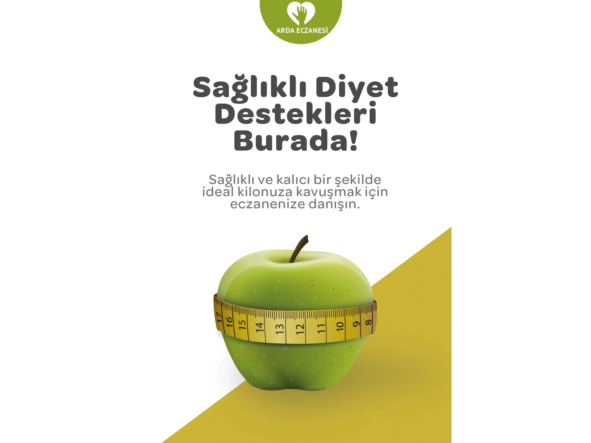 Sağlıklı Diyet Afiş & Poster No:1