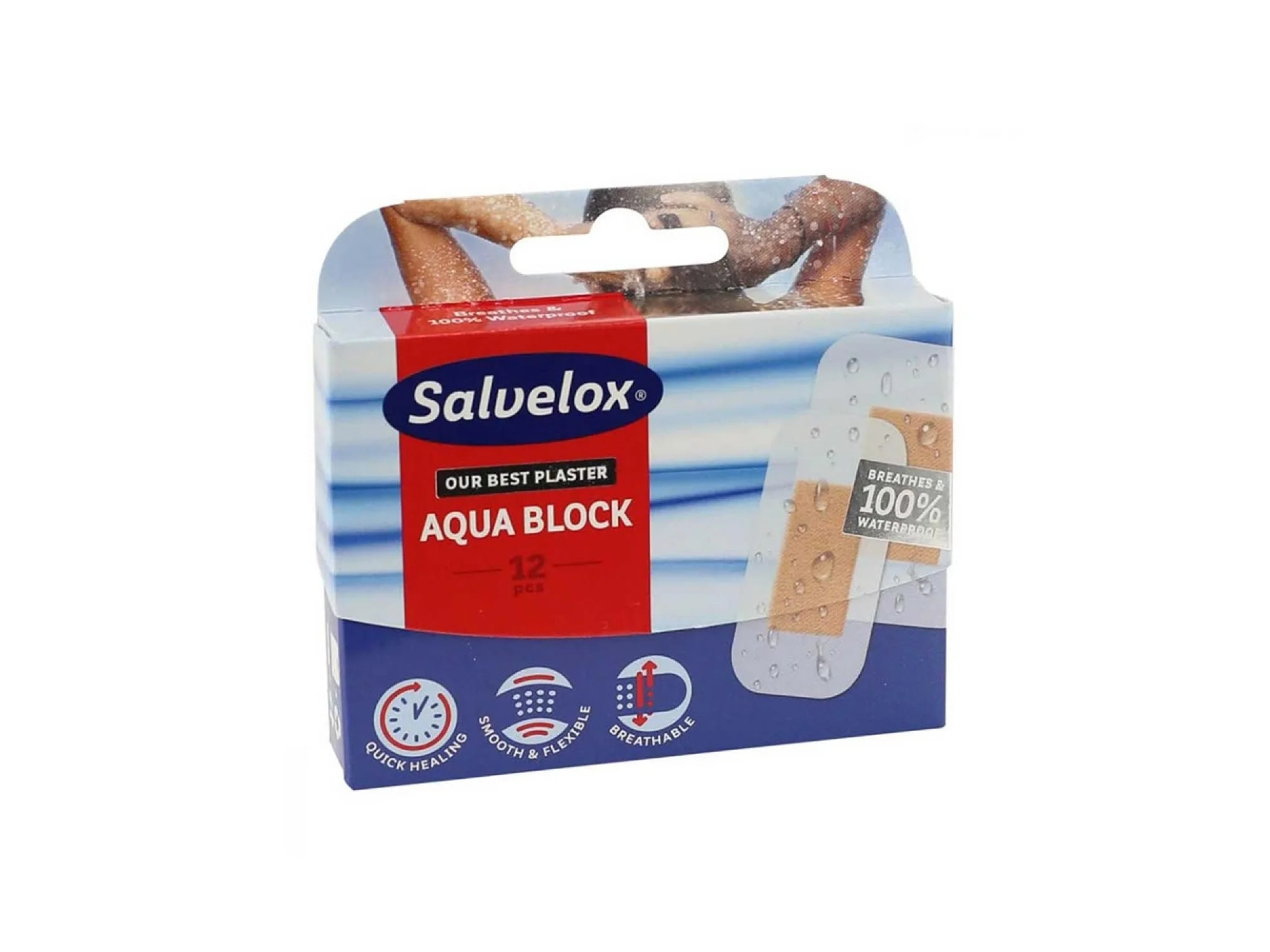 Salvelox Hızlı İyileştirici Yara Bandı Orta 12li