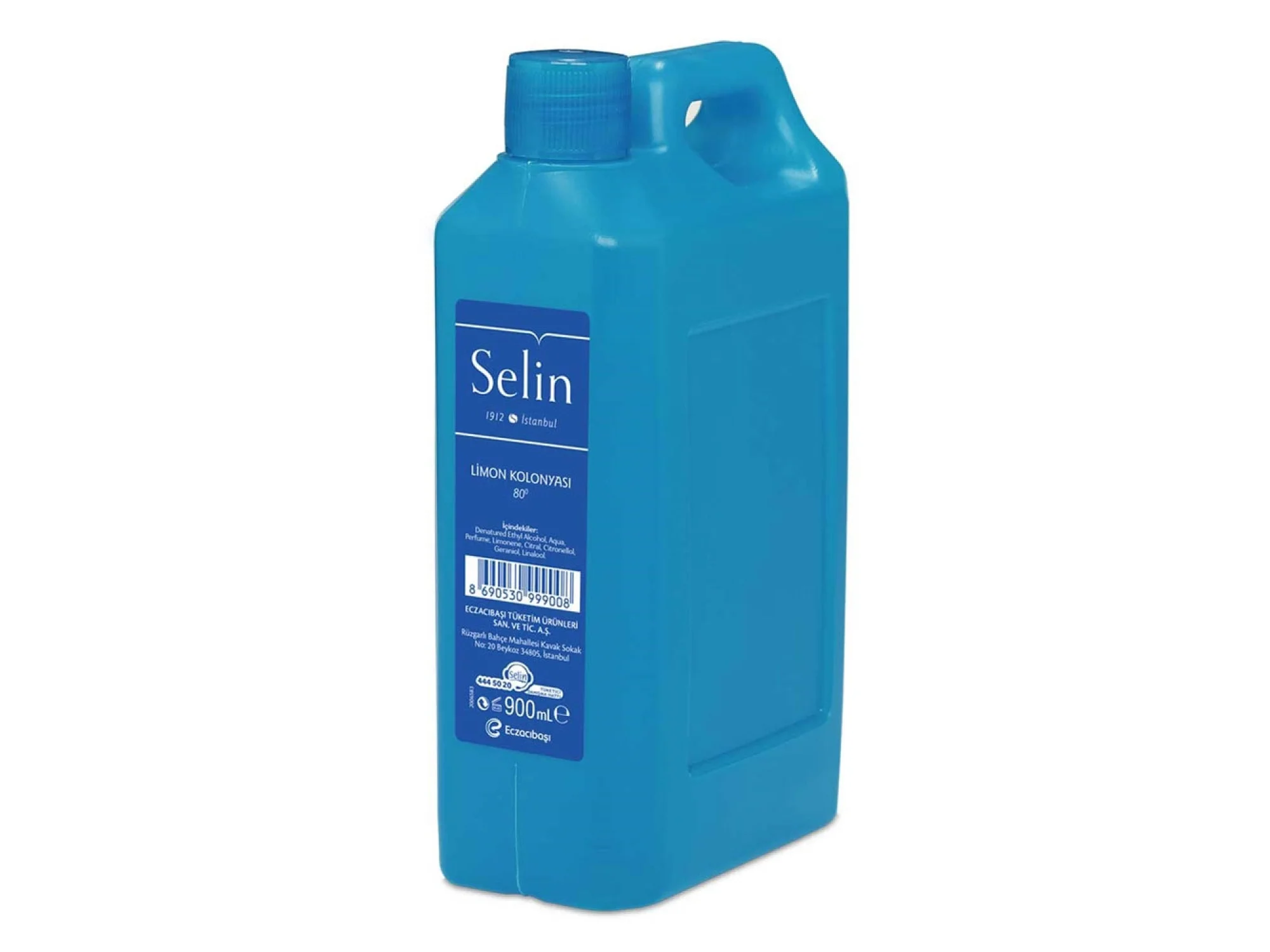 Selin Limon Kolonyası Bidon 900 ml