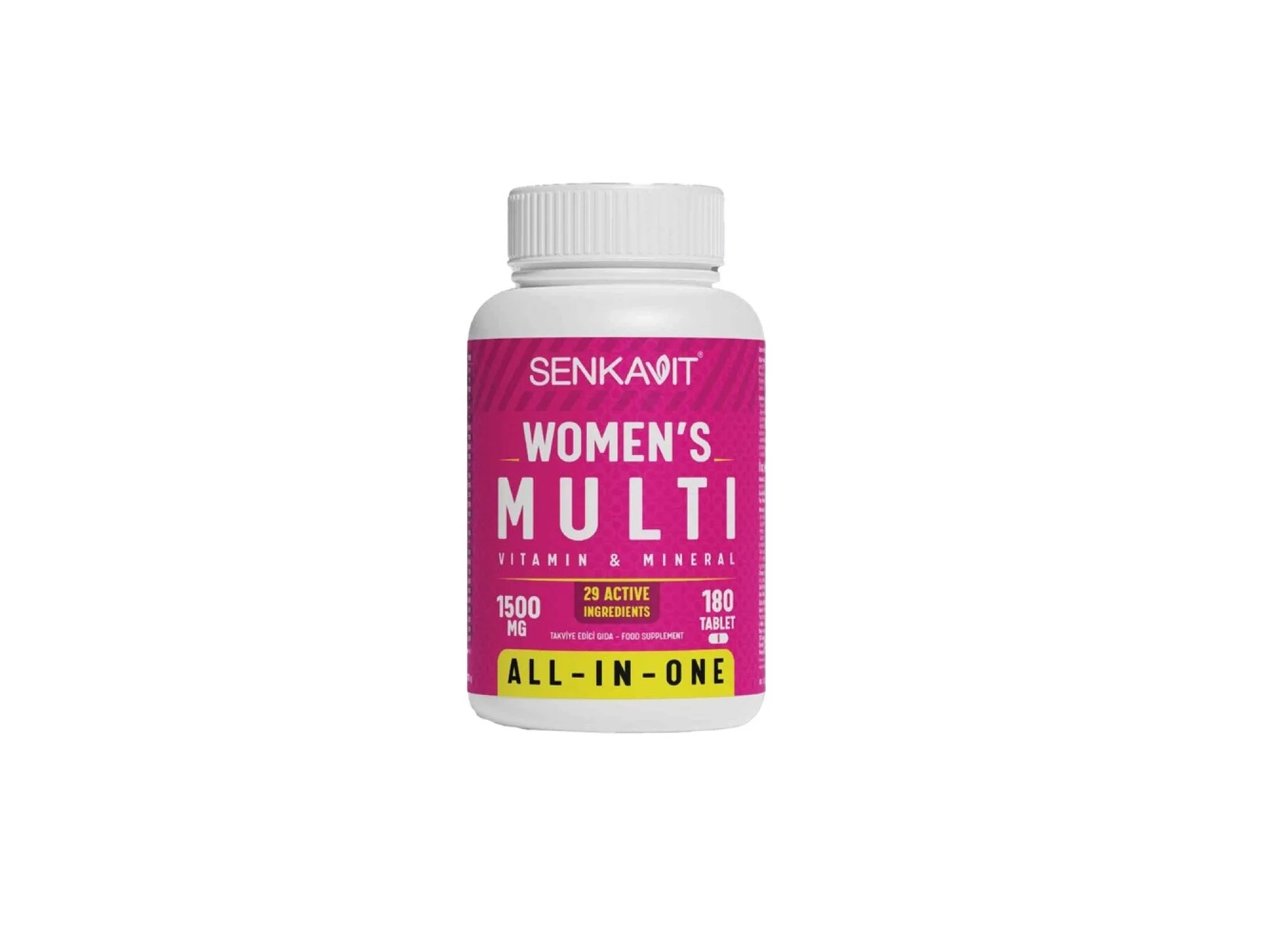 Senkavit Womens Multivitamin ve Multimineral Complex 180 Tablet