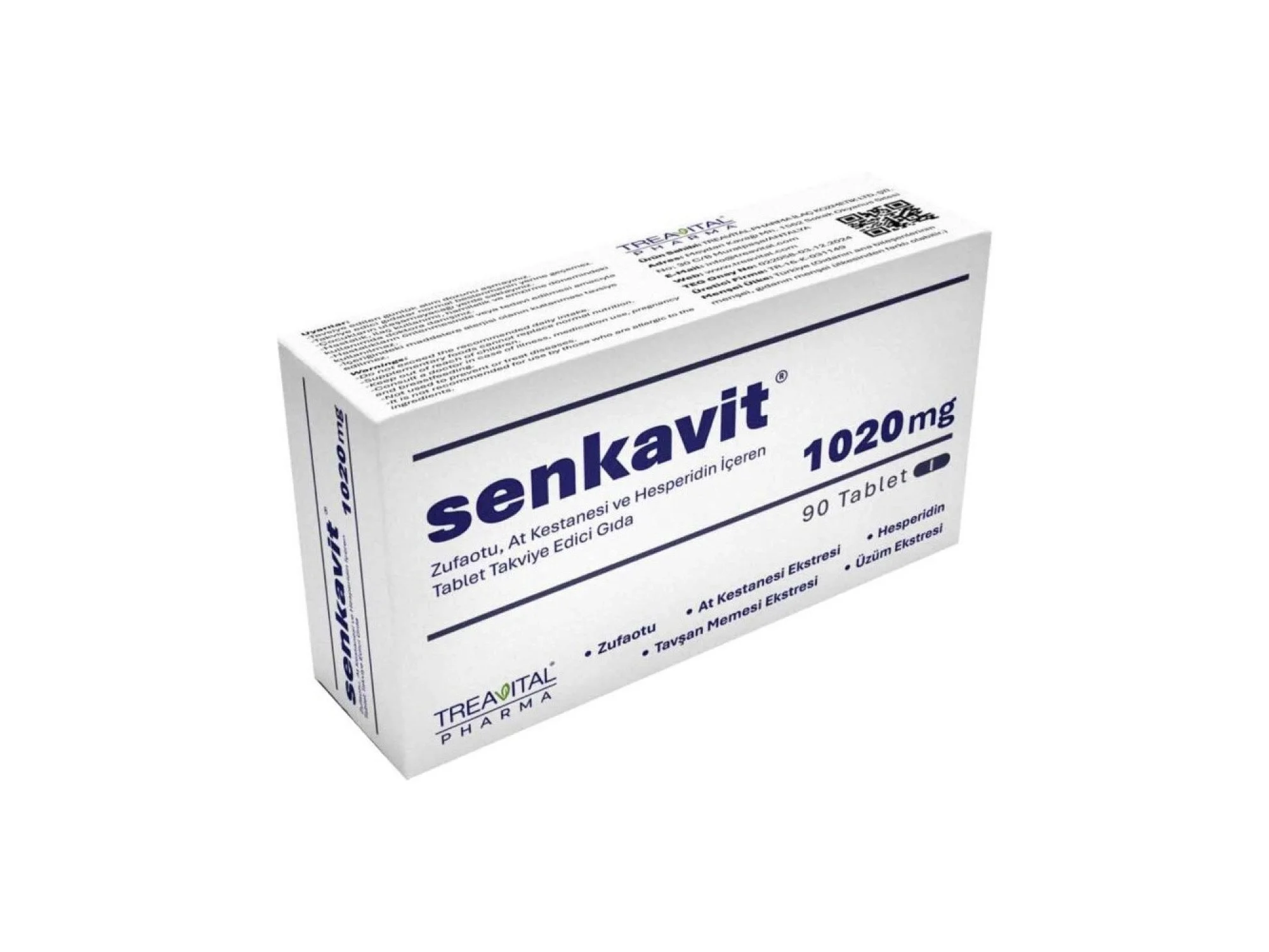 Senkavit Zufaotu At Kestanesi Hesperidin 90 Tablet