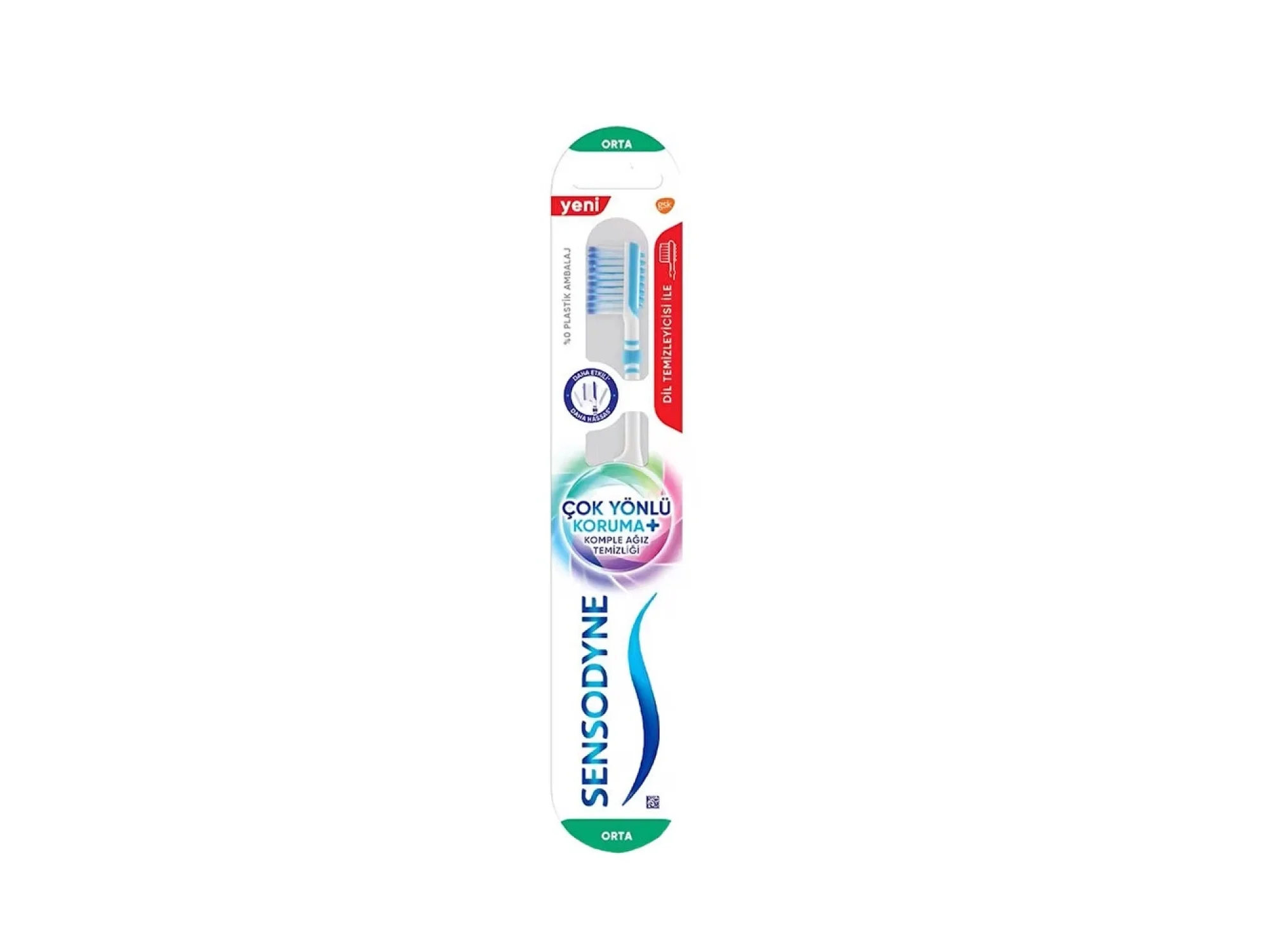 Sensodyne Diş Fırçası Çok Yönlü Koruma Orta %0 Plastik