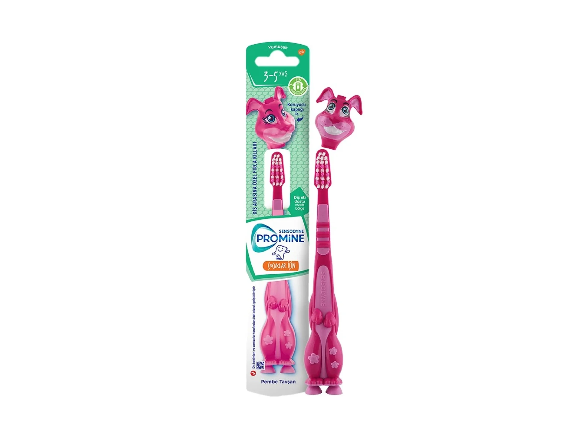 Sensodyne Kids Bunny 3-5 Yaş Arası Soft Diş Fırçası