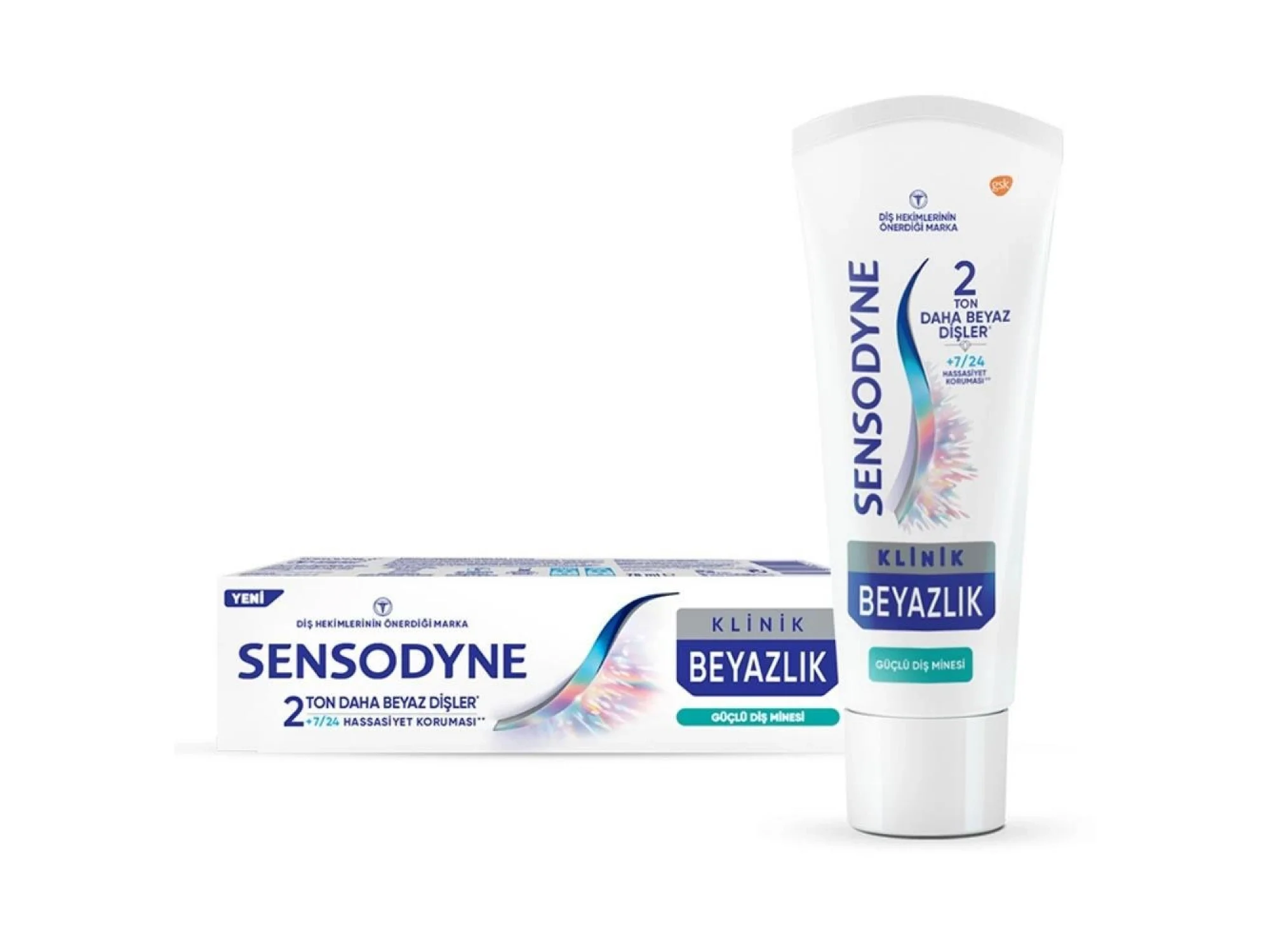 Sensodyne Klinik Beyazlık Güçlü Diş Minesi Macun 75 ml