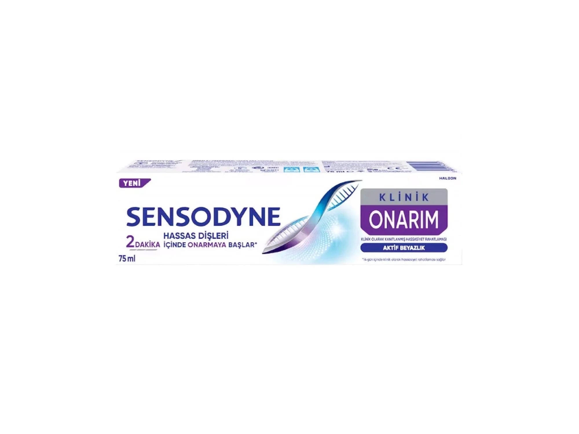 Sensodyne Klinik Onarım Aktif Beyazlık 75 ml