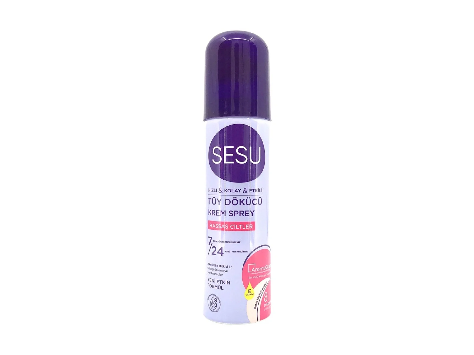 Sesu Tüy Dökücü Krem Sprey 150 ml - Hasas Ciltler