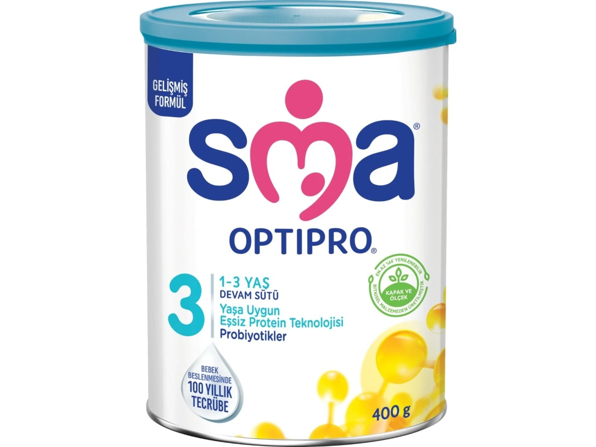 SMA 3 Optipro Probiyotik 1-3 Yaş Devam Sütü 400 gr