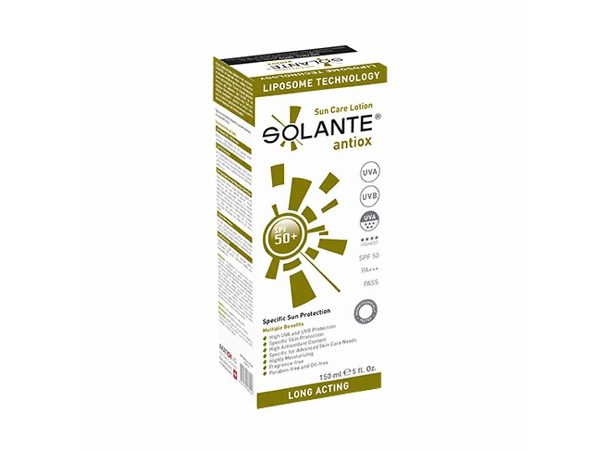 Solante Antiox SPF50 150 ml