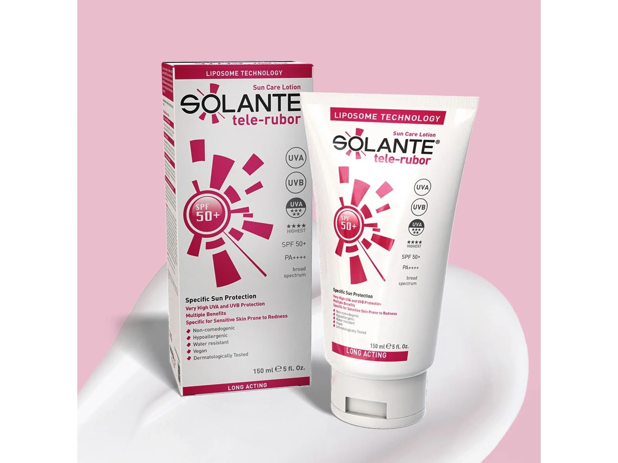 Solante Tele-Rubor Losyon SPF50+ 50 ml