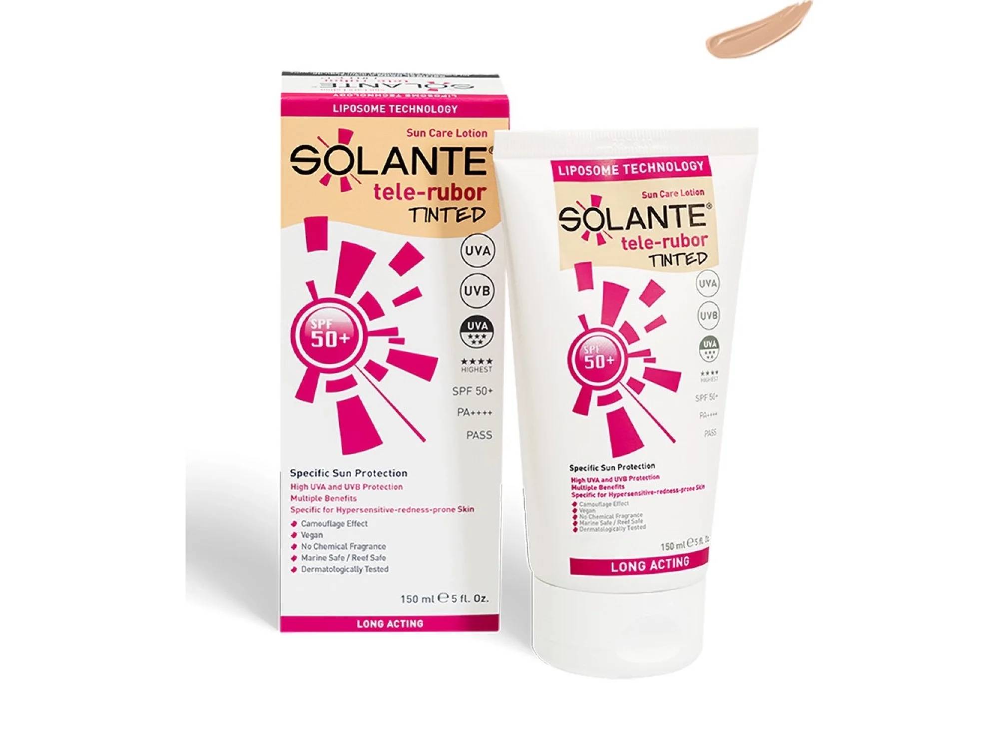 Solante Tele-Rubor Tinted Losyon SPF50+ 50 ml