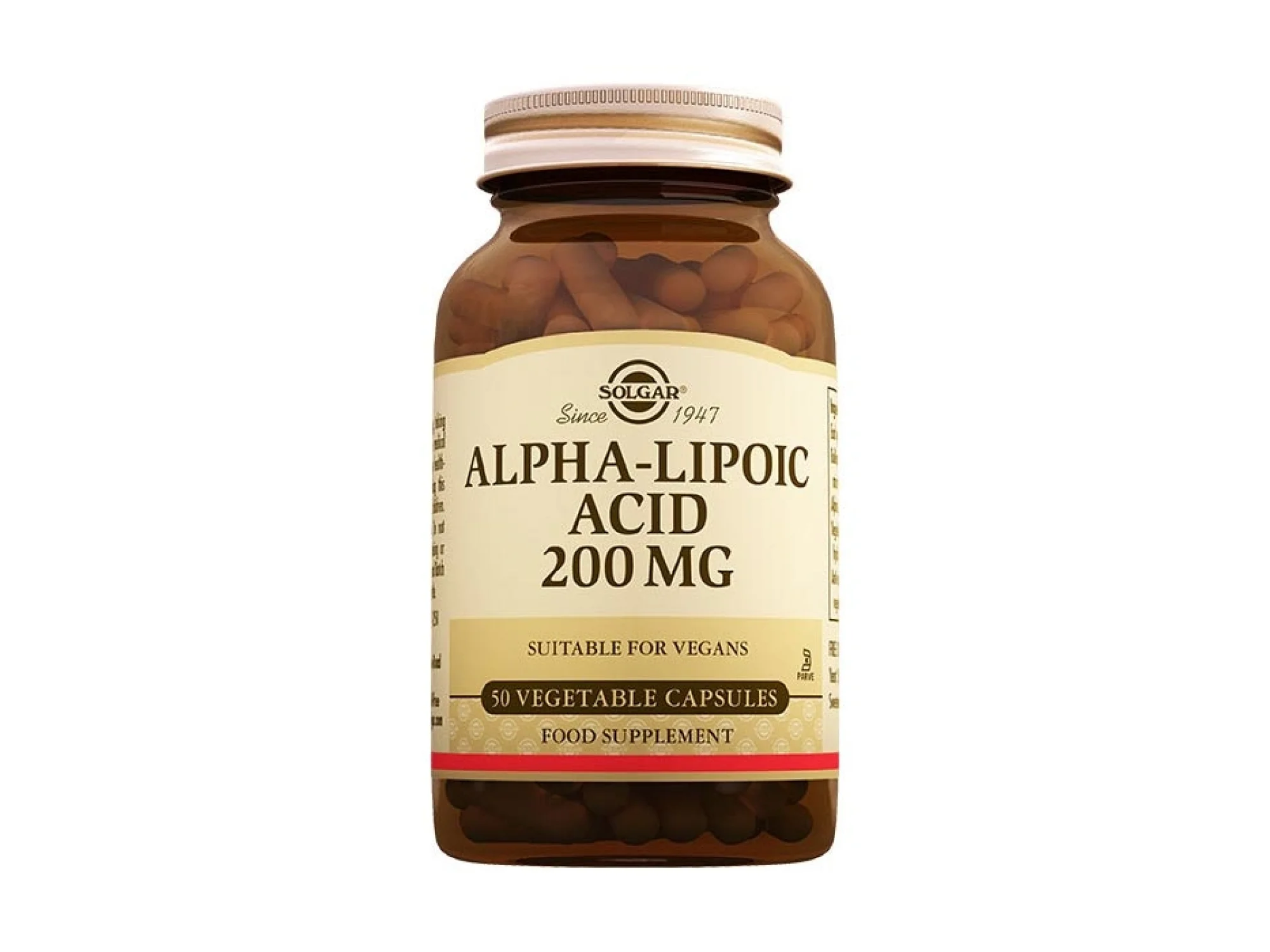 Solgar Alpha Lipo Acid 200 mg 50 Kapsül
