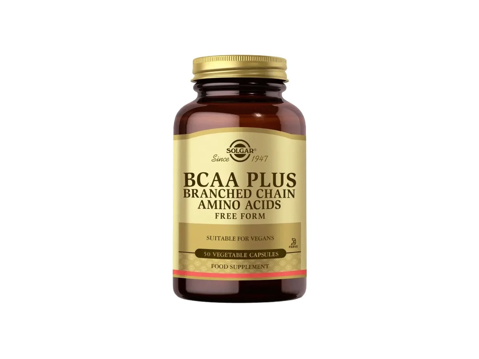 Solgar BCAA Plus 50 Vegetable Capsules
