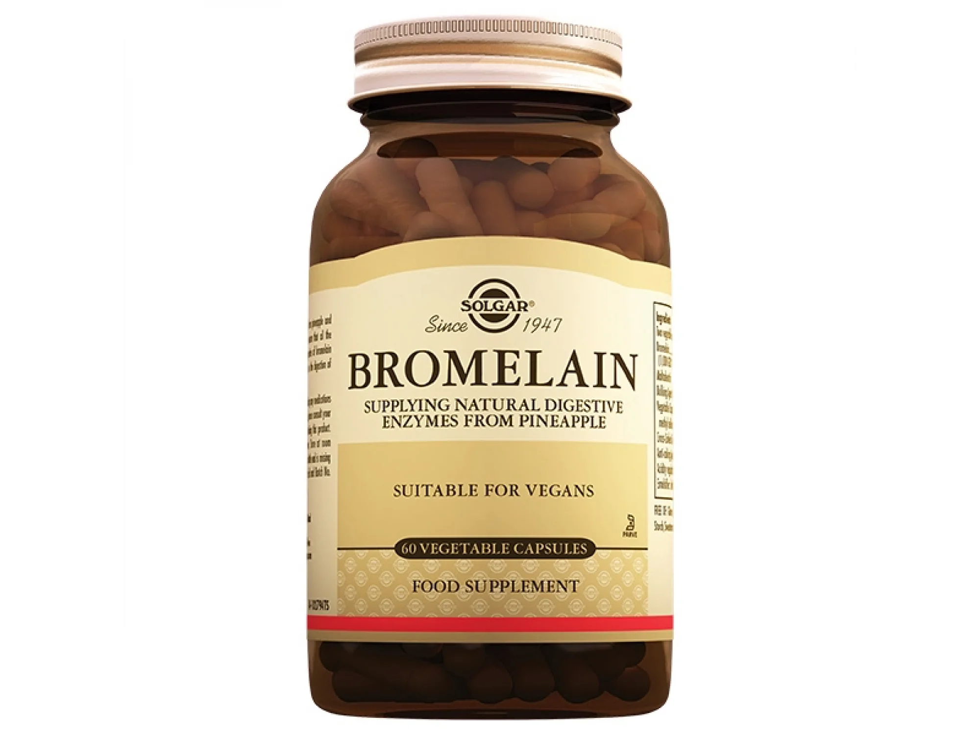 Solgar Bromelain 150 mg 60 Kapsül