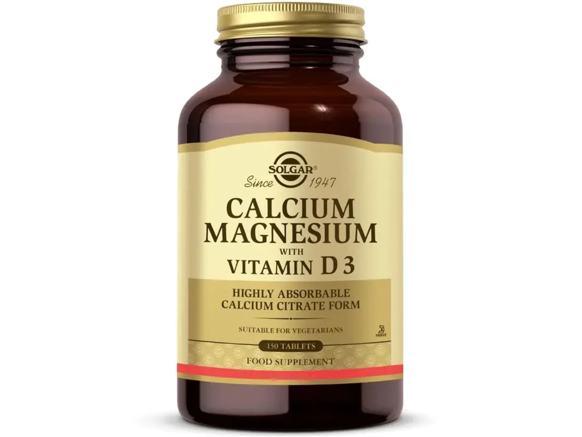 Solgar Calcium Magnesium Vitamin D3 150 Tablet