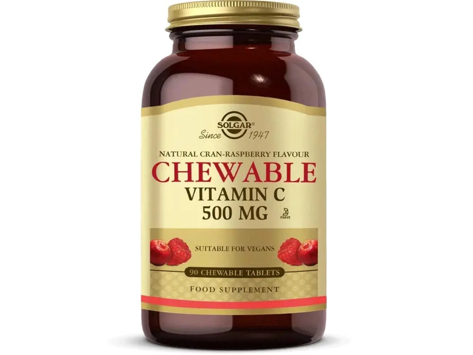 Solgar Chewable Vitamin-C 500 mg 90 Tablet