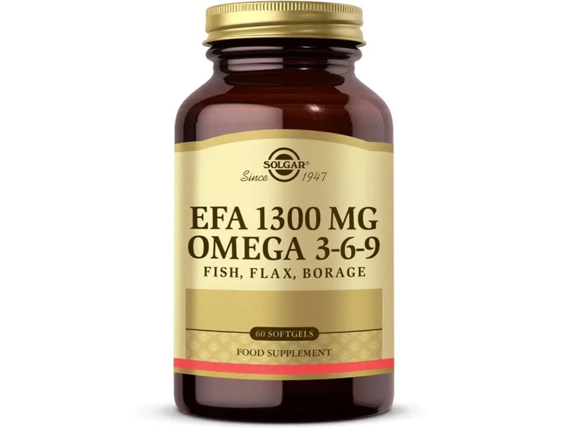 Solgar Efa 1300 mg Omega 3-6-9 60 Softgel