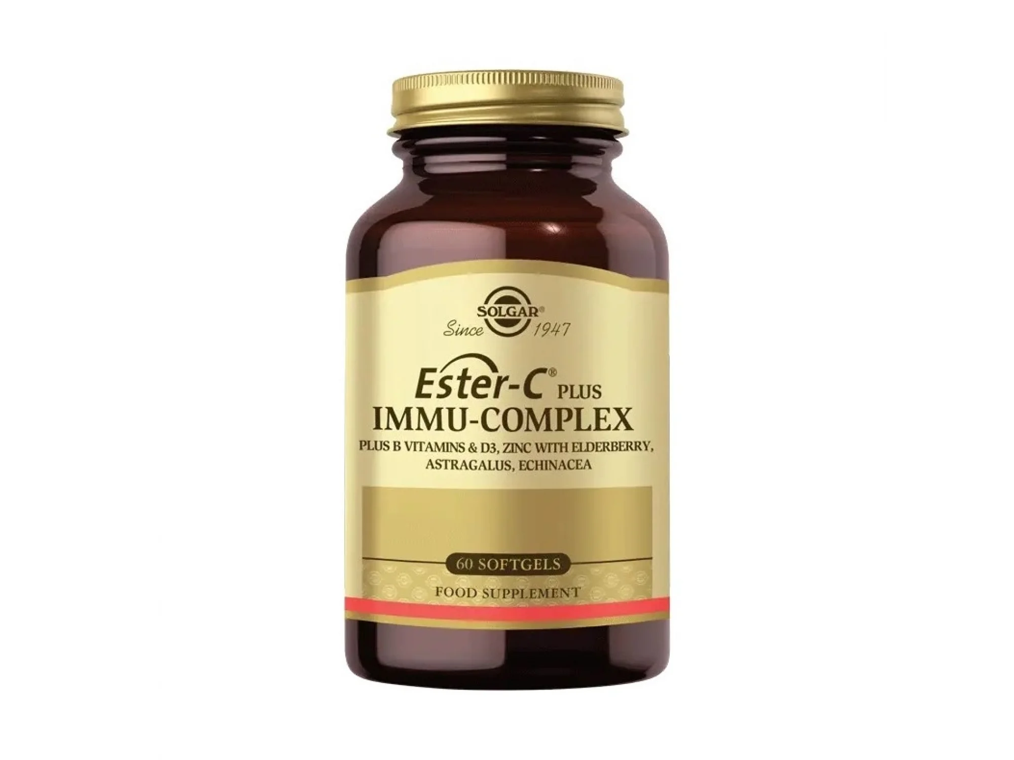 Solgar Ester-C Plus Immu-Complex 60 Softgel