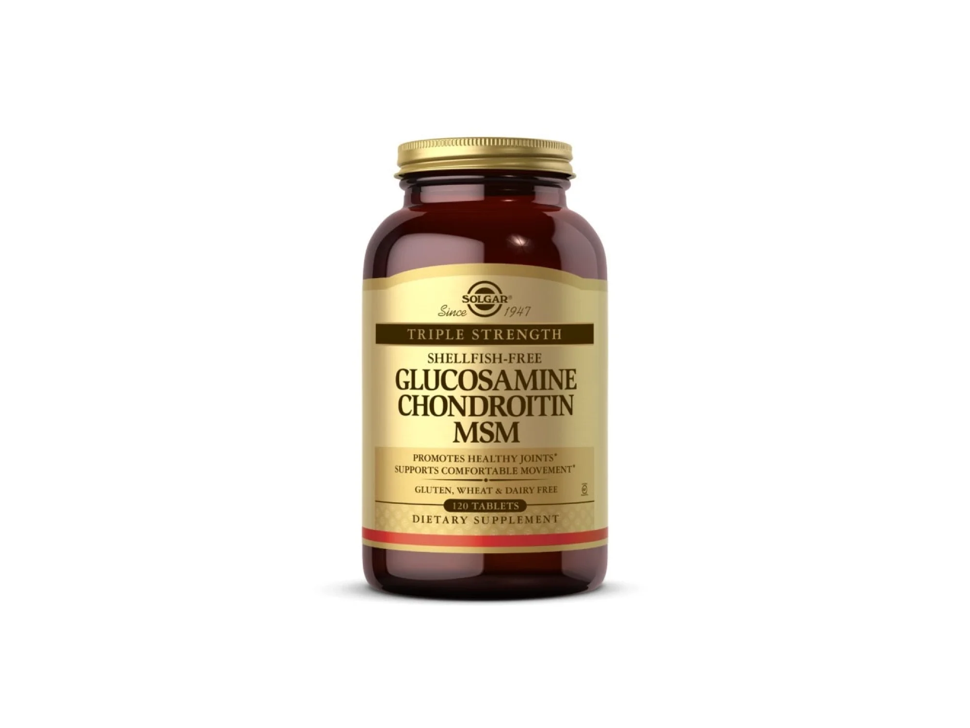 Solgar Glucosamine Chondroitin MSM 120 Tablet
