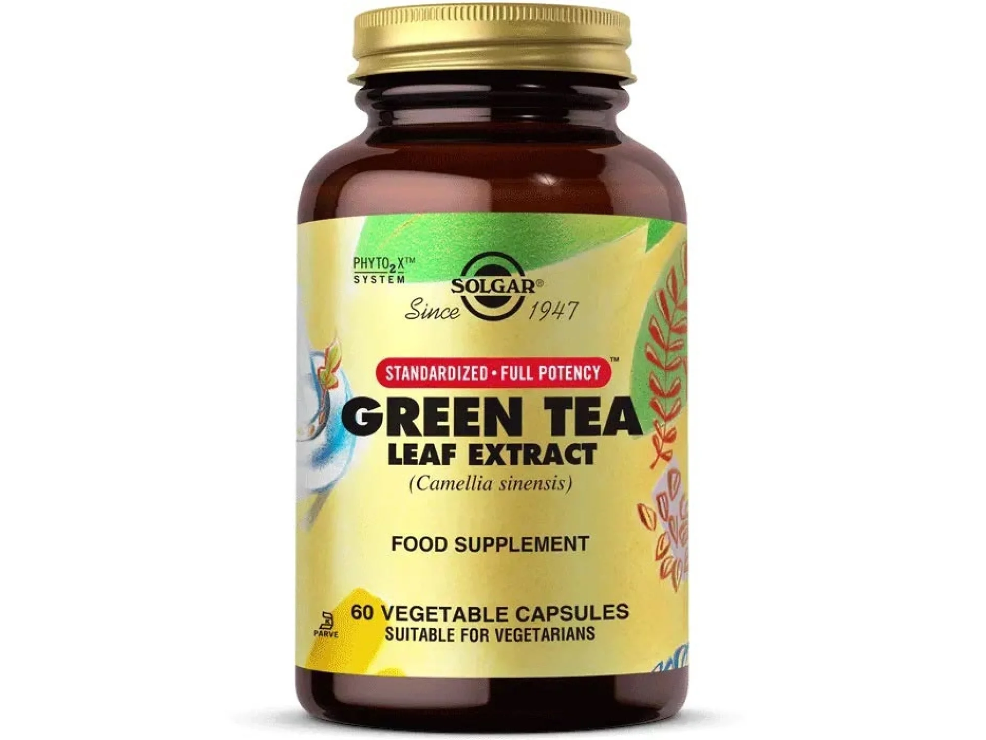 Solgar Green Tea 60 Kapsül