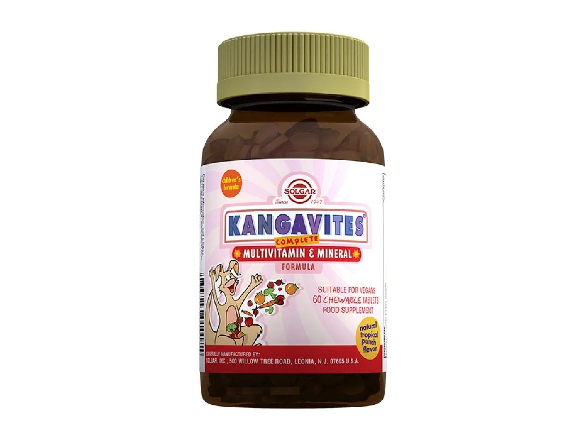 Solgar Kangavites Multivitamin  Mineral 60 Tablet