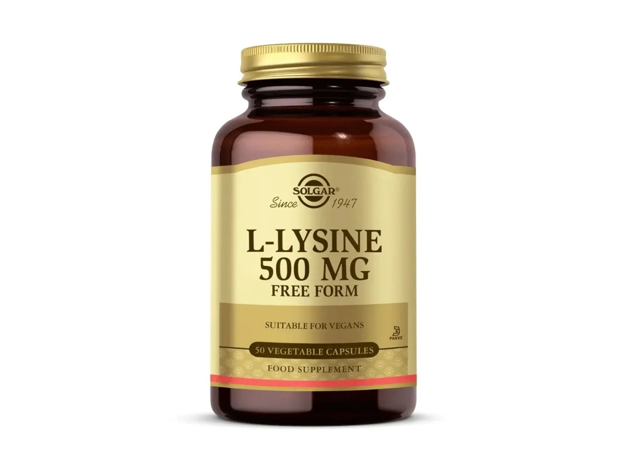 Solgar L-Lysine 500 mg 50 Kapsül