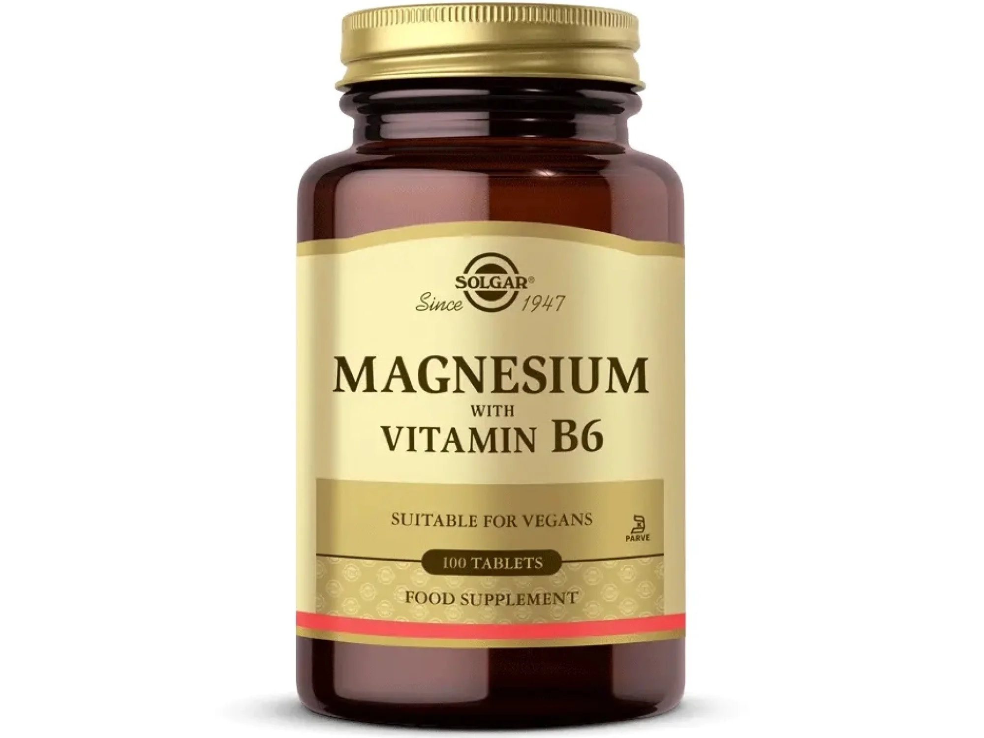 Solgar Magnesium with Vitamin B6 100 Tablet
