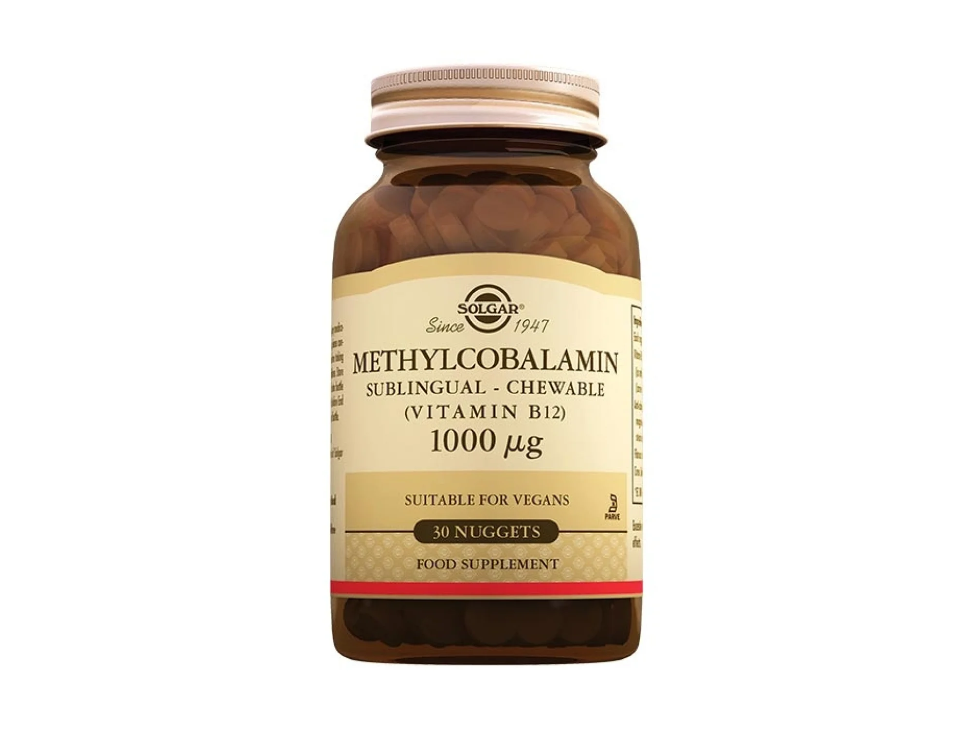 Solgar Methylcobalamin (B12) 1000 mcg 30 Tablet