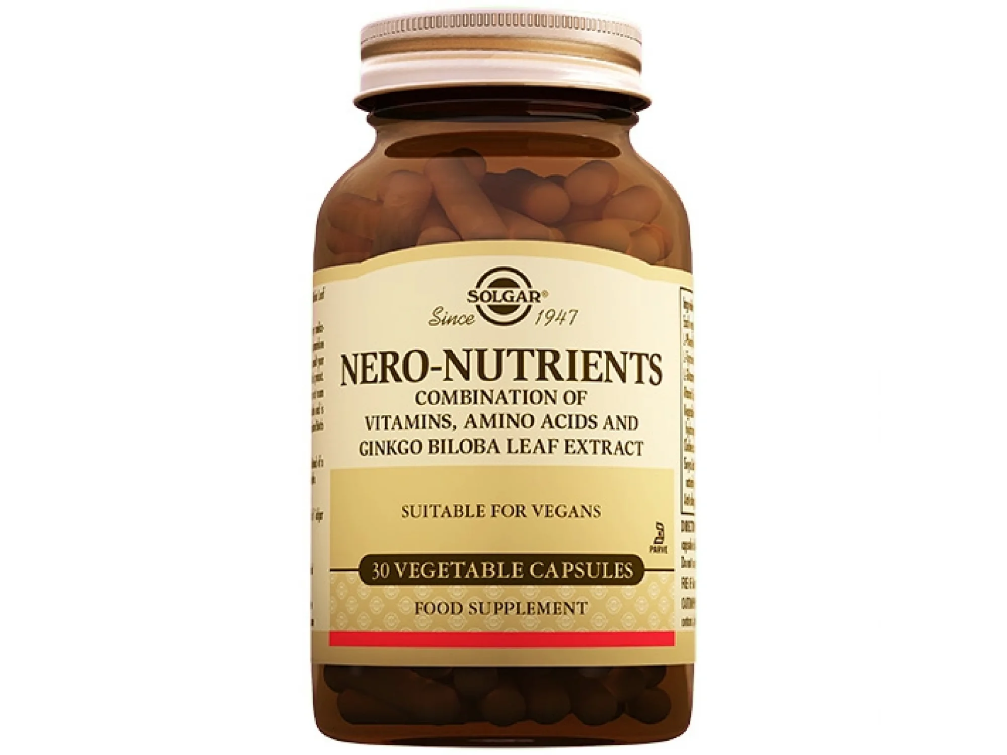 Solgar Nero Nutrients 30 Tablet