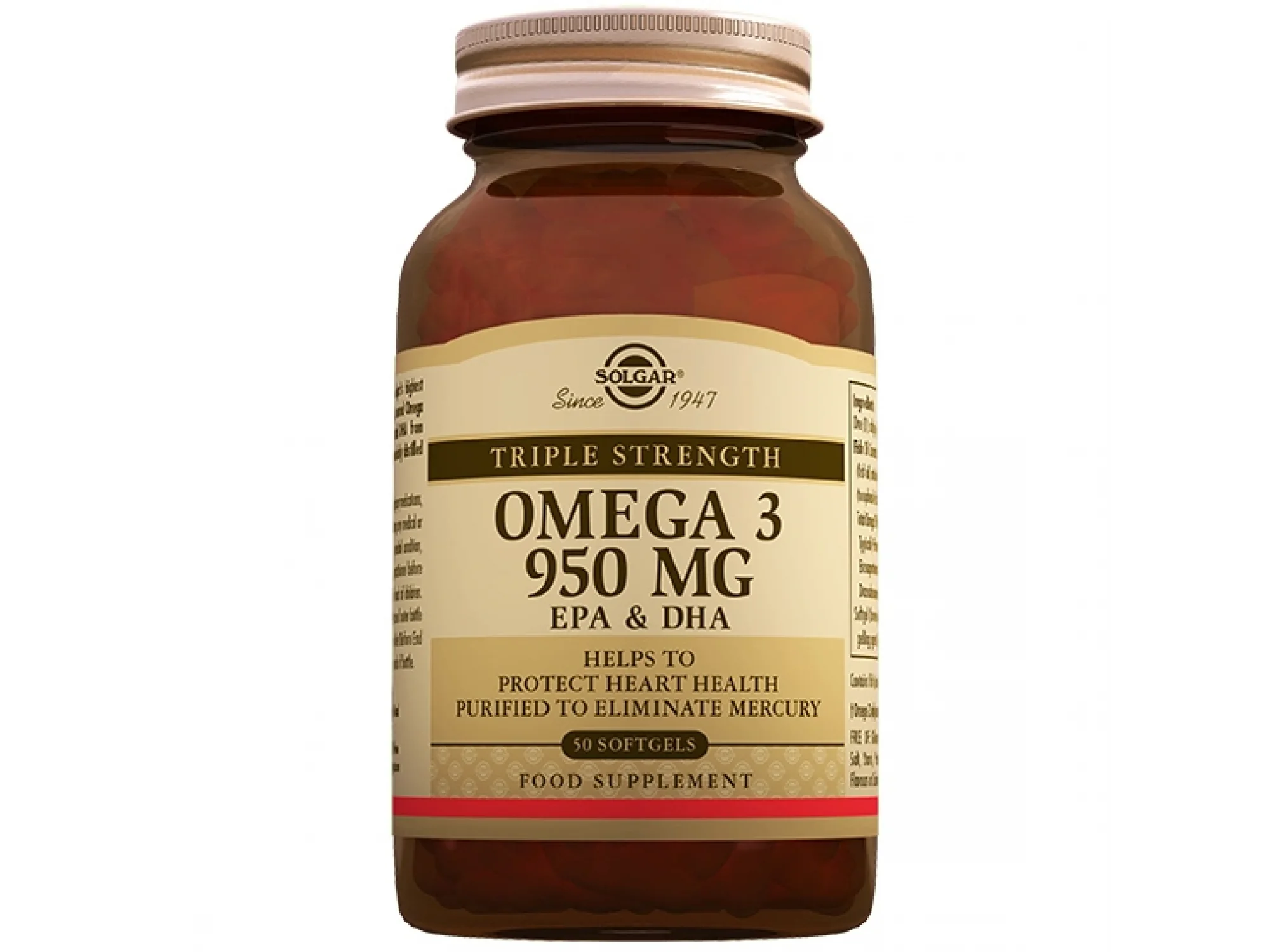 Solgar Omega-3 950 mg 50 Kapsül