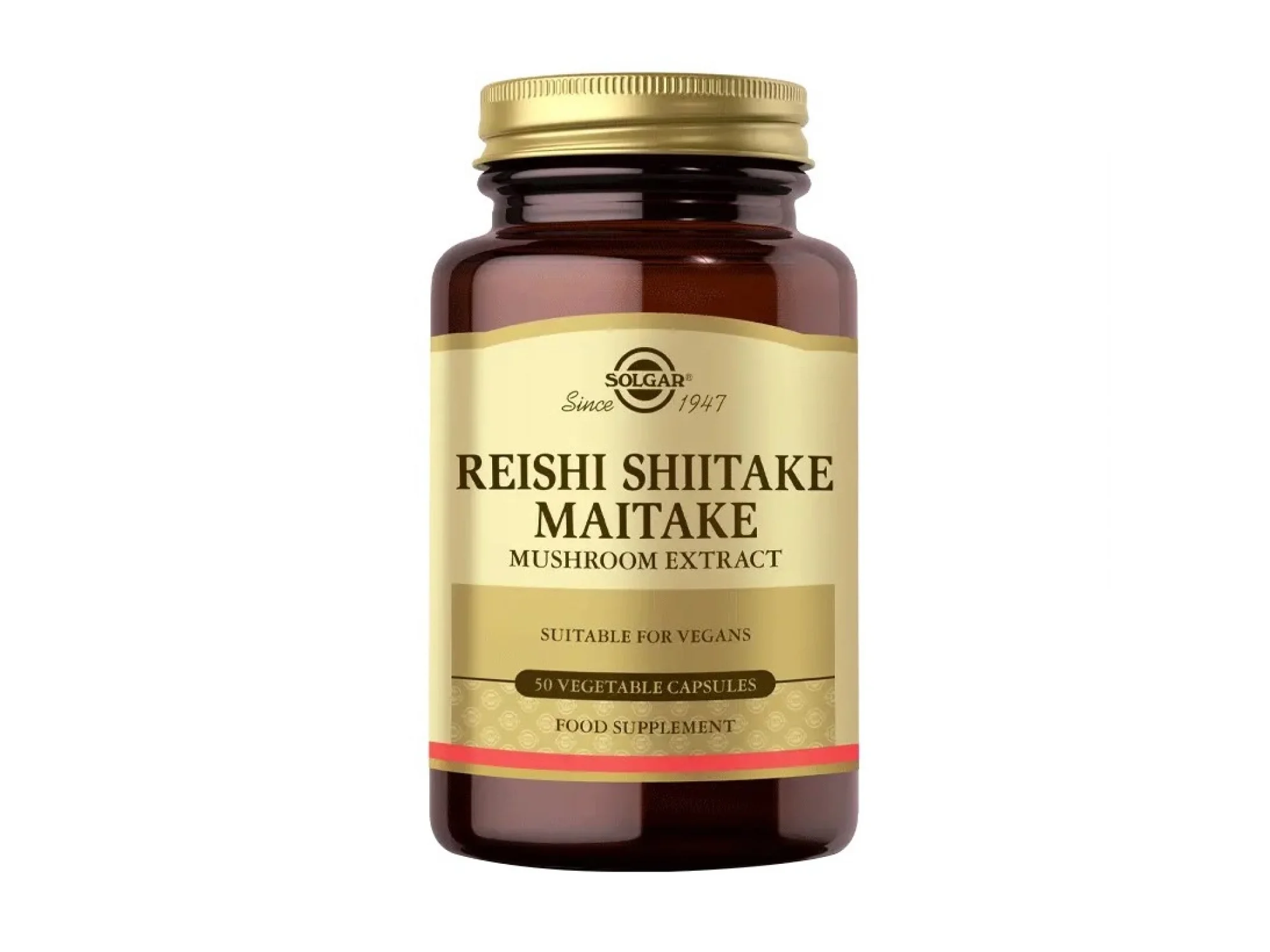 Solgar Reishi Shiitake Maitake Mushroom Extract 50 Kapsül