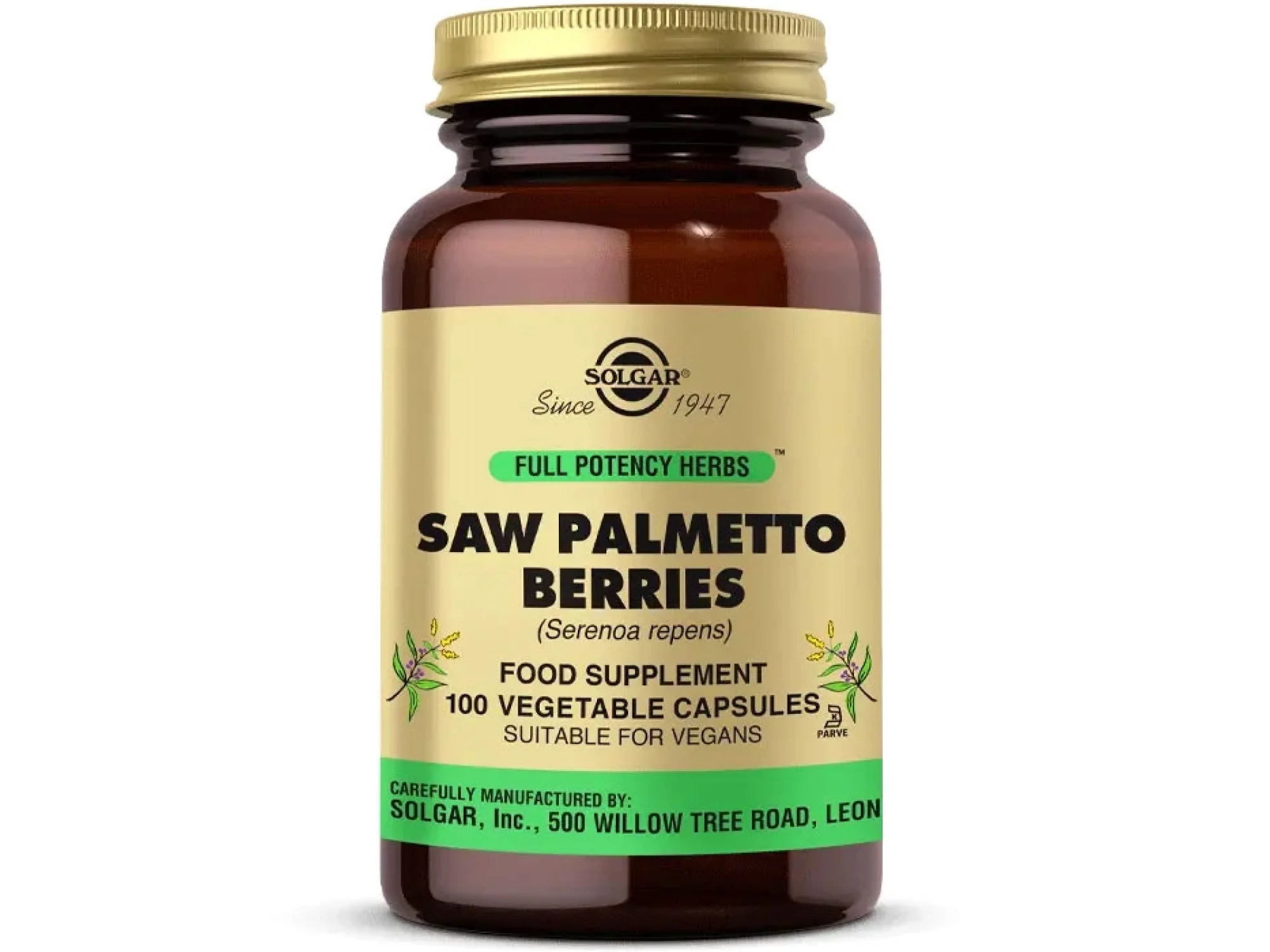 Solgar Saw Palmetto Berries 100 Kapsül