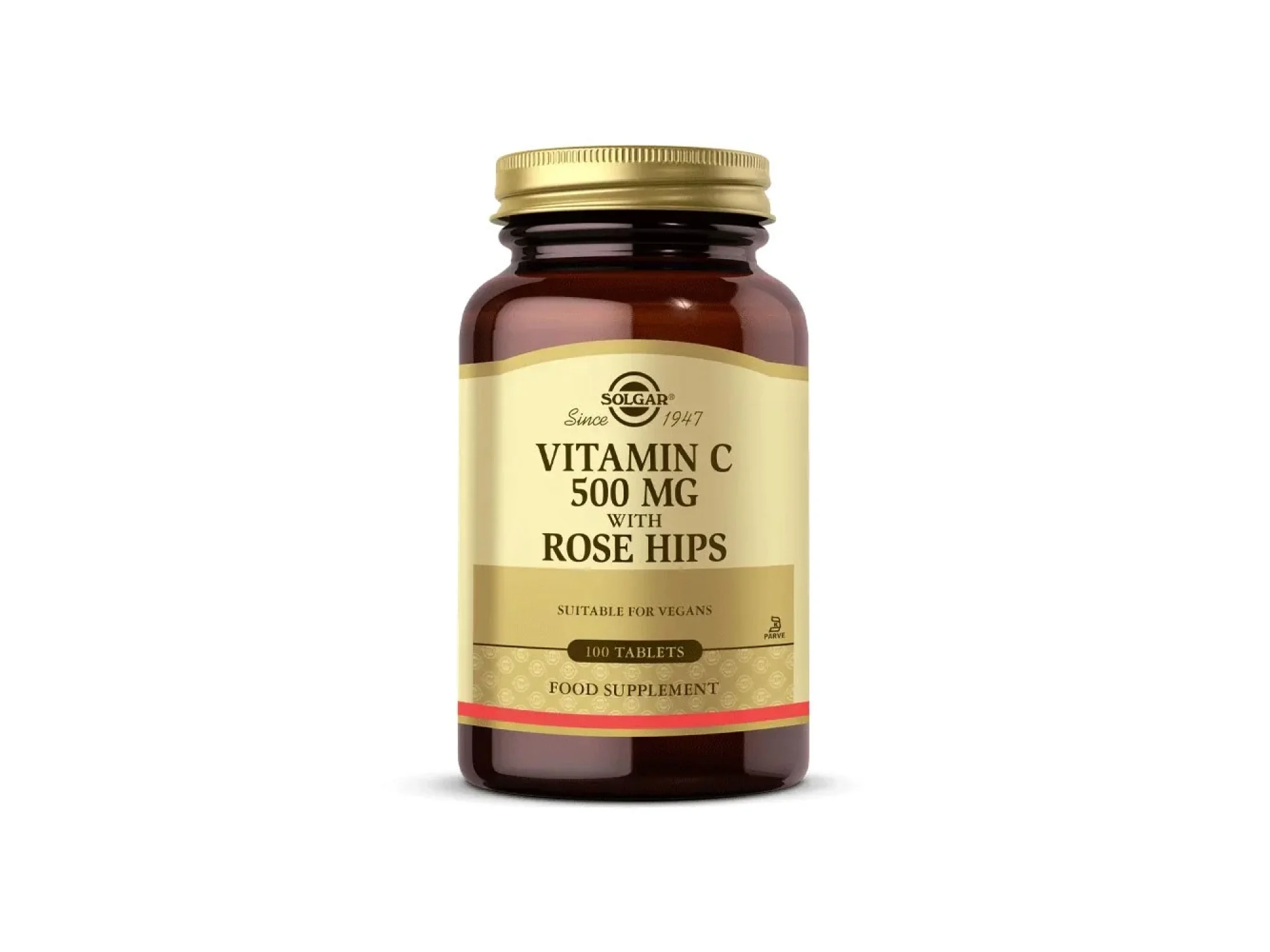 Solgar Vitamin C with Rose Hips 500 mg 100 Tablet