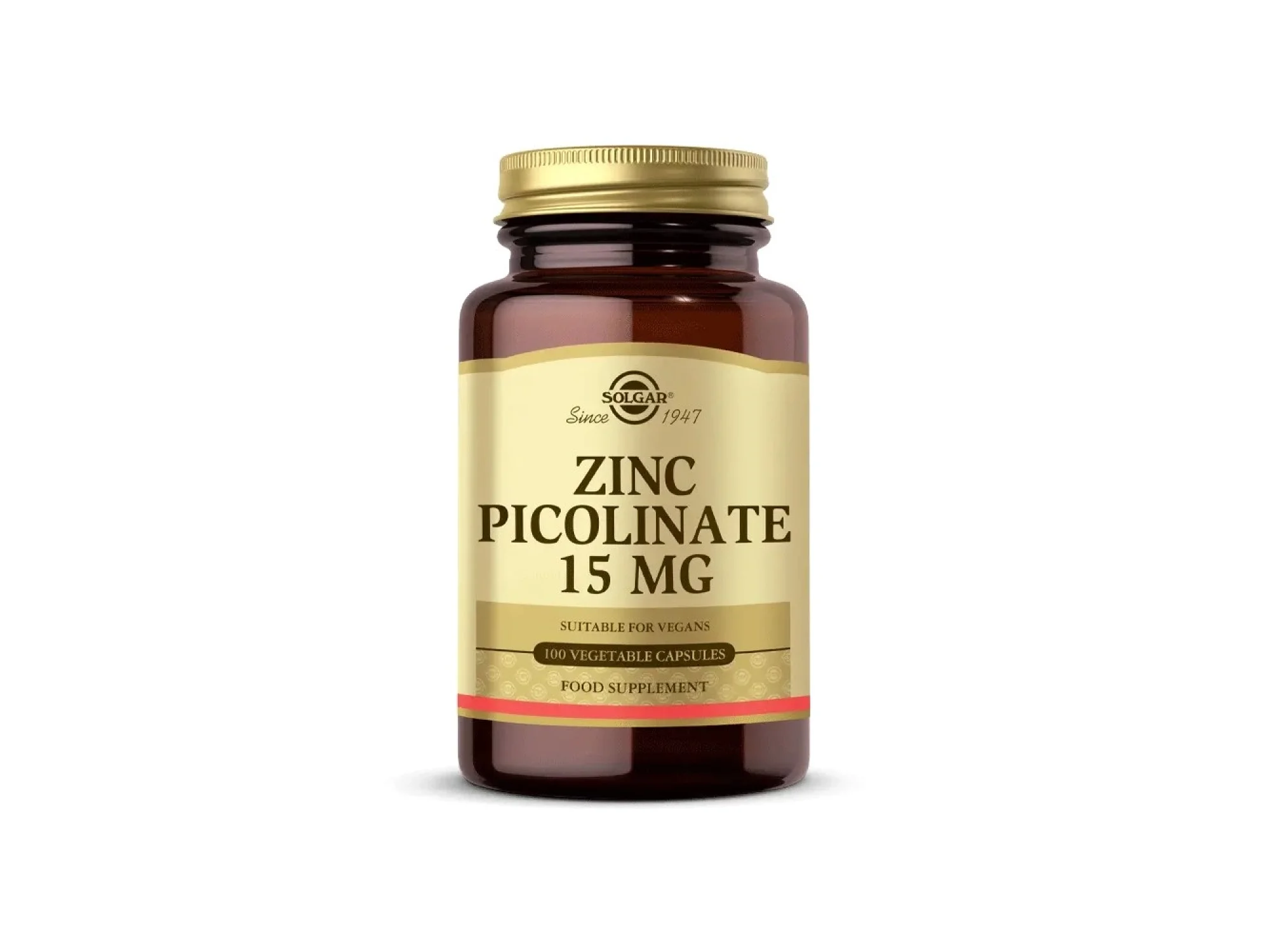 Solgar Zinc Picolinate 15 mg 100 Kapsül