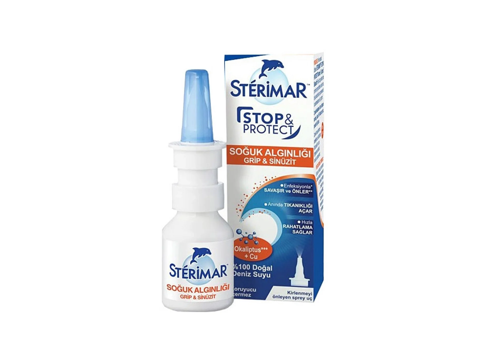 Sterimar Stop  Protect Soğuk Algınlığı Burun Spreyi 20 ml
