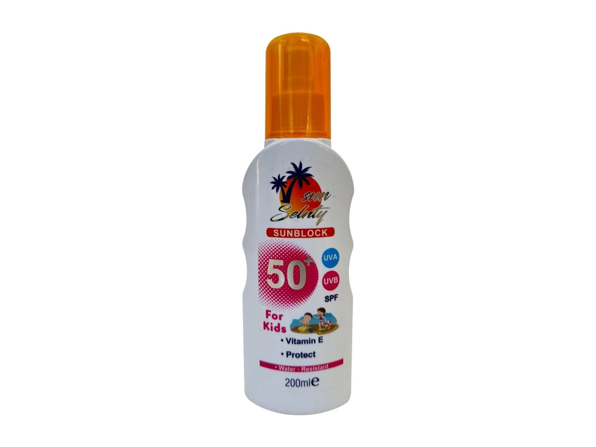 Sun Selnty 50+F Kids Milk 200 ml