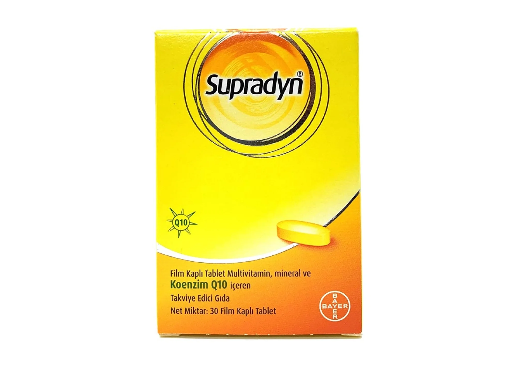 Supradyn Koenzim Q10 30 Film Kaplı Tablet