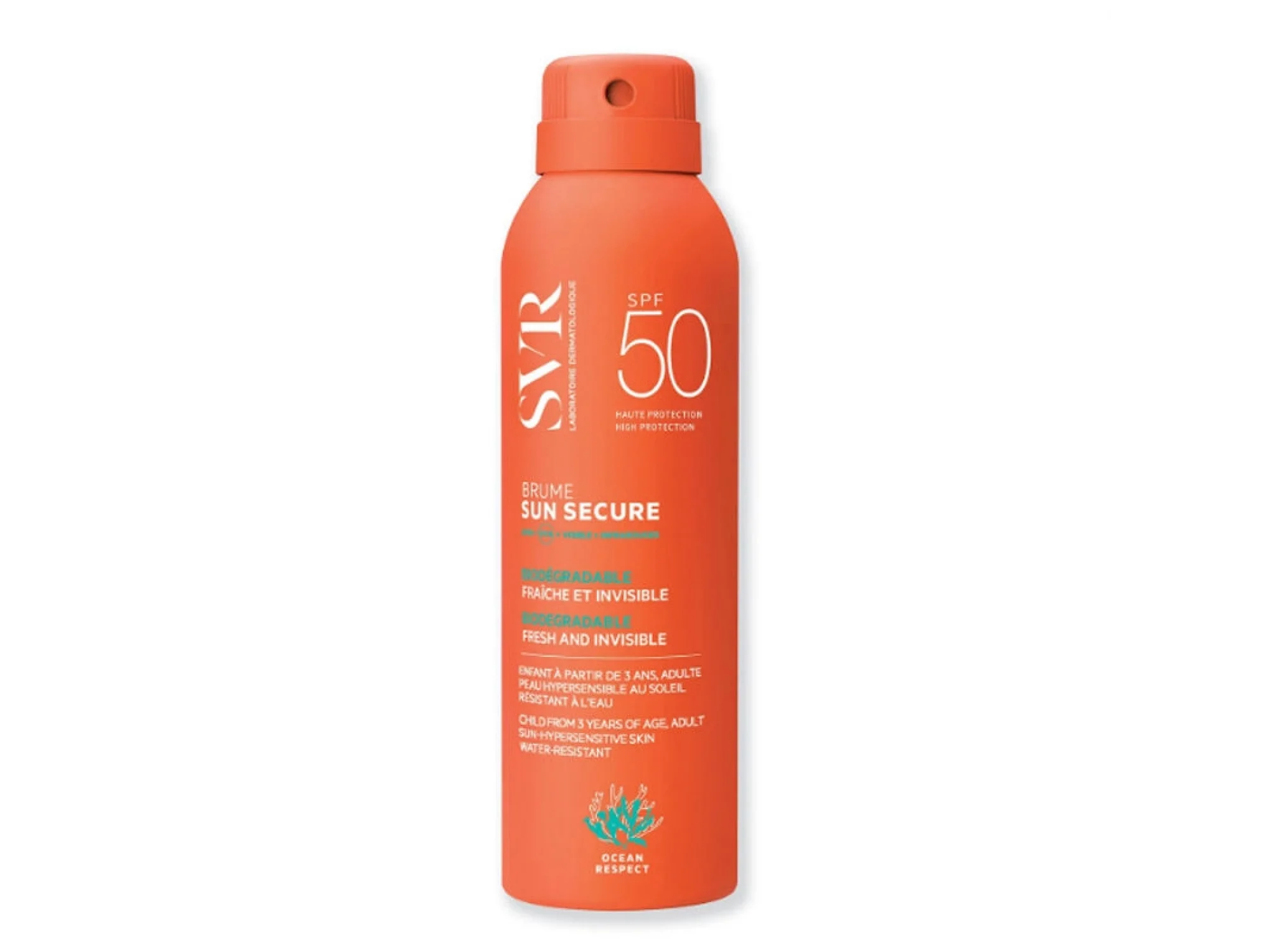 Svr Sun Secure Brume Spf50+ 200 ml