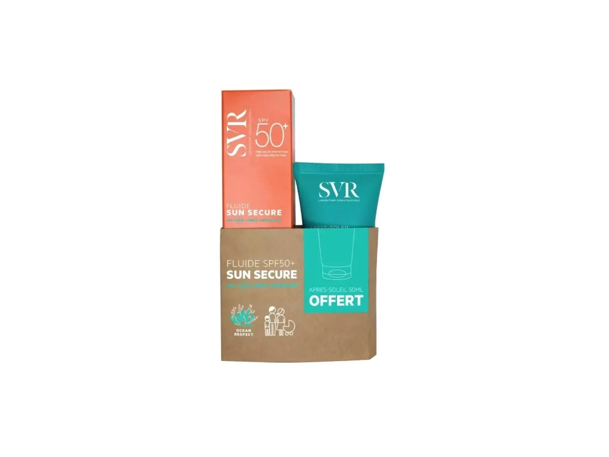 Svr Sun Secure Fluide Spf50+ 50 ml After Sun 50 ml HEDİYE