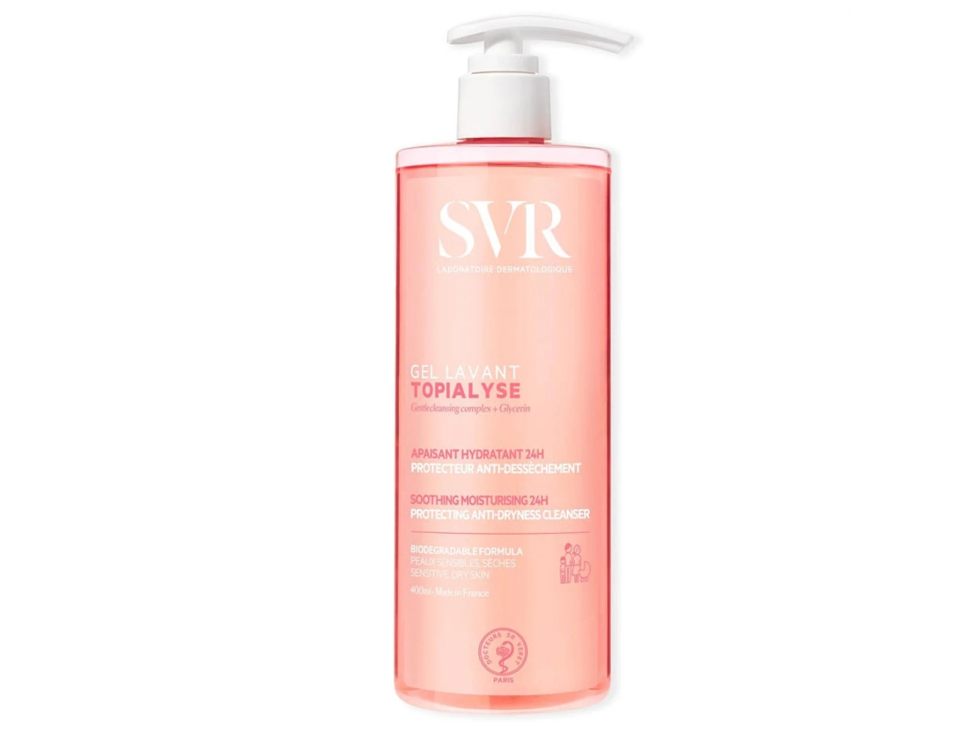 SVR Topialyse Gel Lavant 400ml