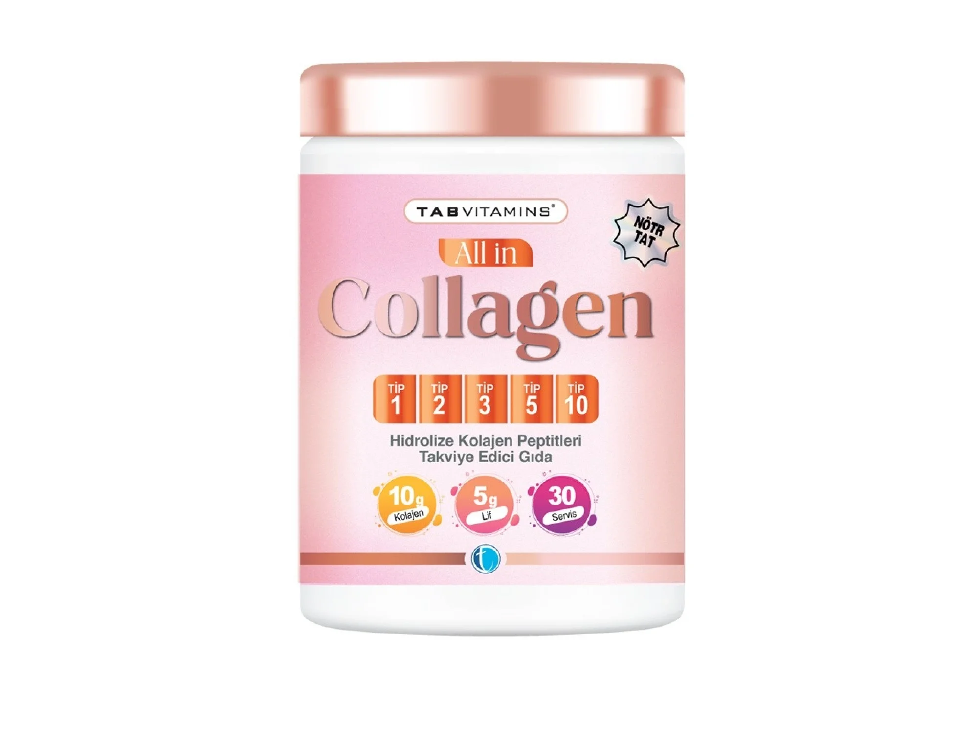 Tabvitamins All in Collagen 1-2-3-5-10 Tip 503 gr