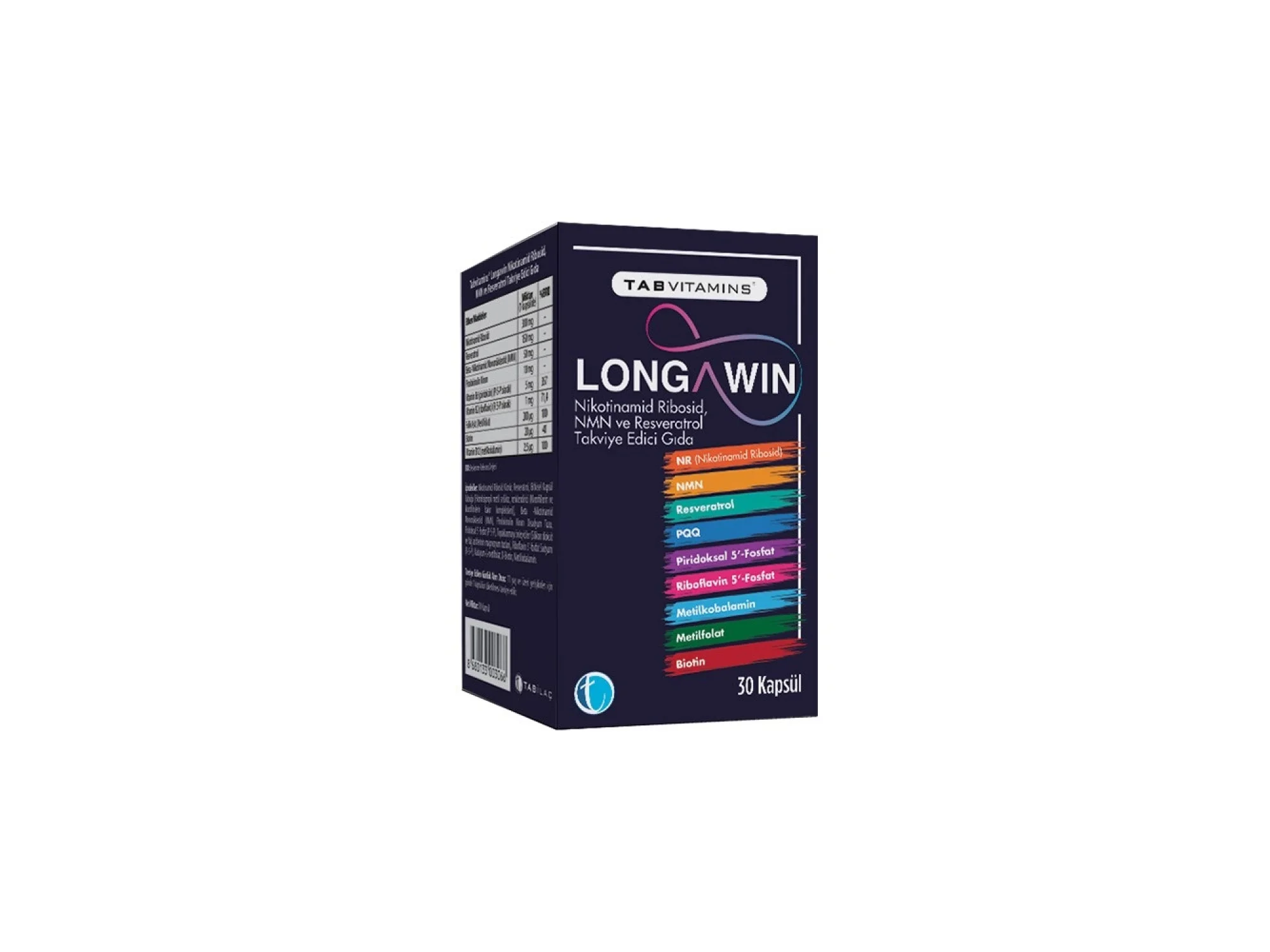 Tabvitamins Longawin 30 Kapsül