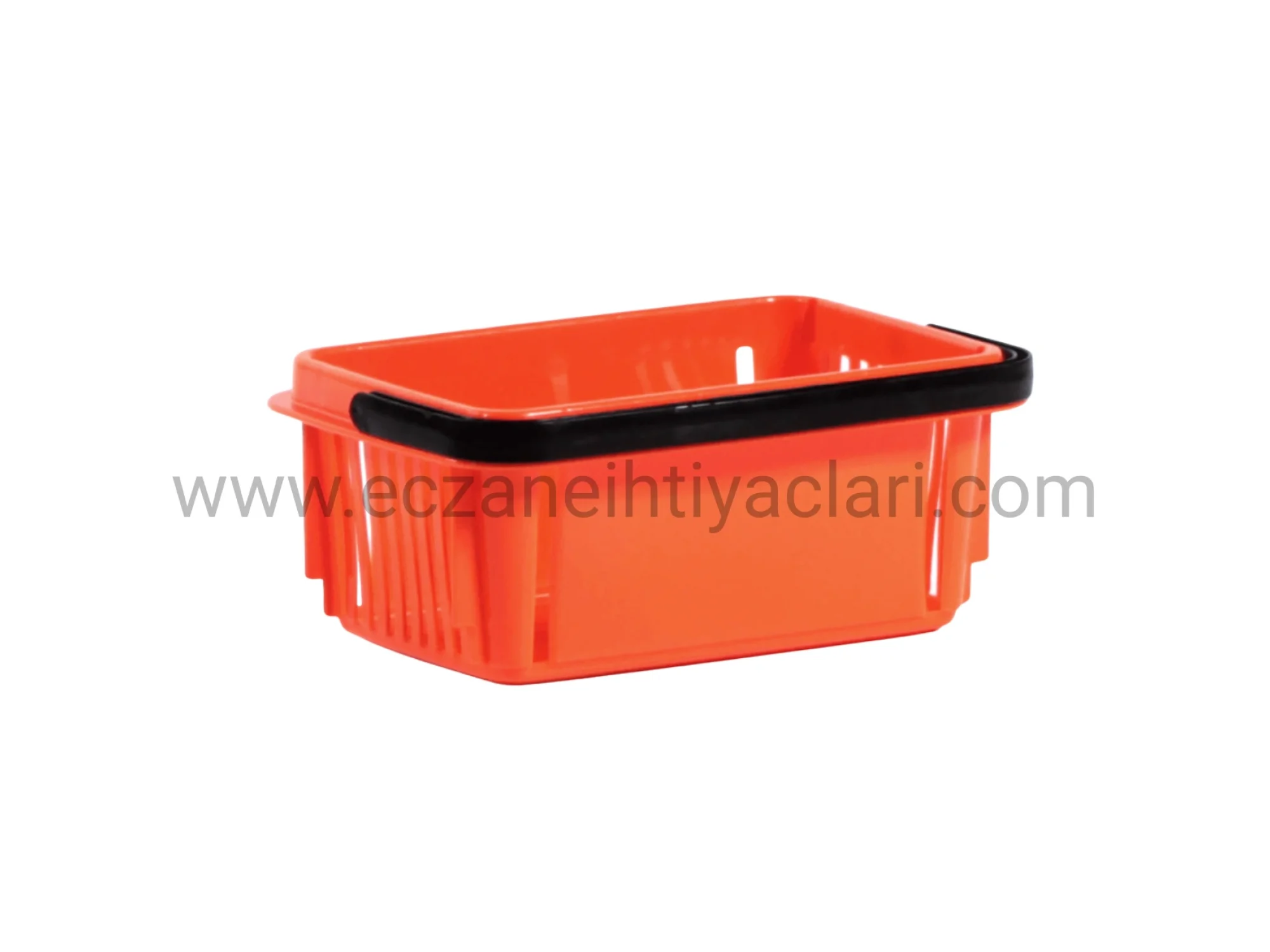 Turuncu Küçük Eczane Alışveriş Sepeti - 7LT 5 Adet