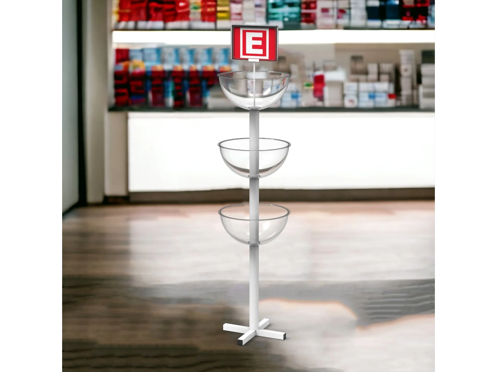 Üç Çanaklı Ürün Teşhir Standı