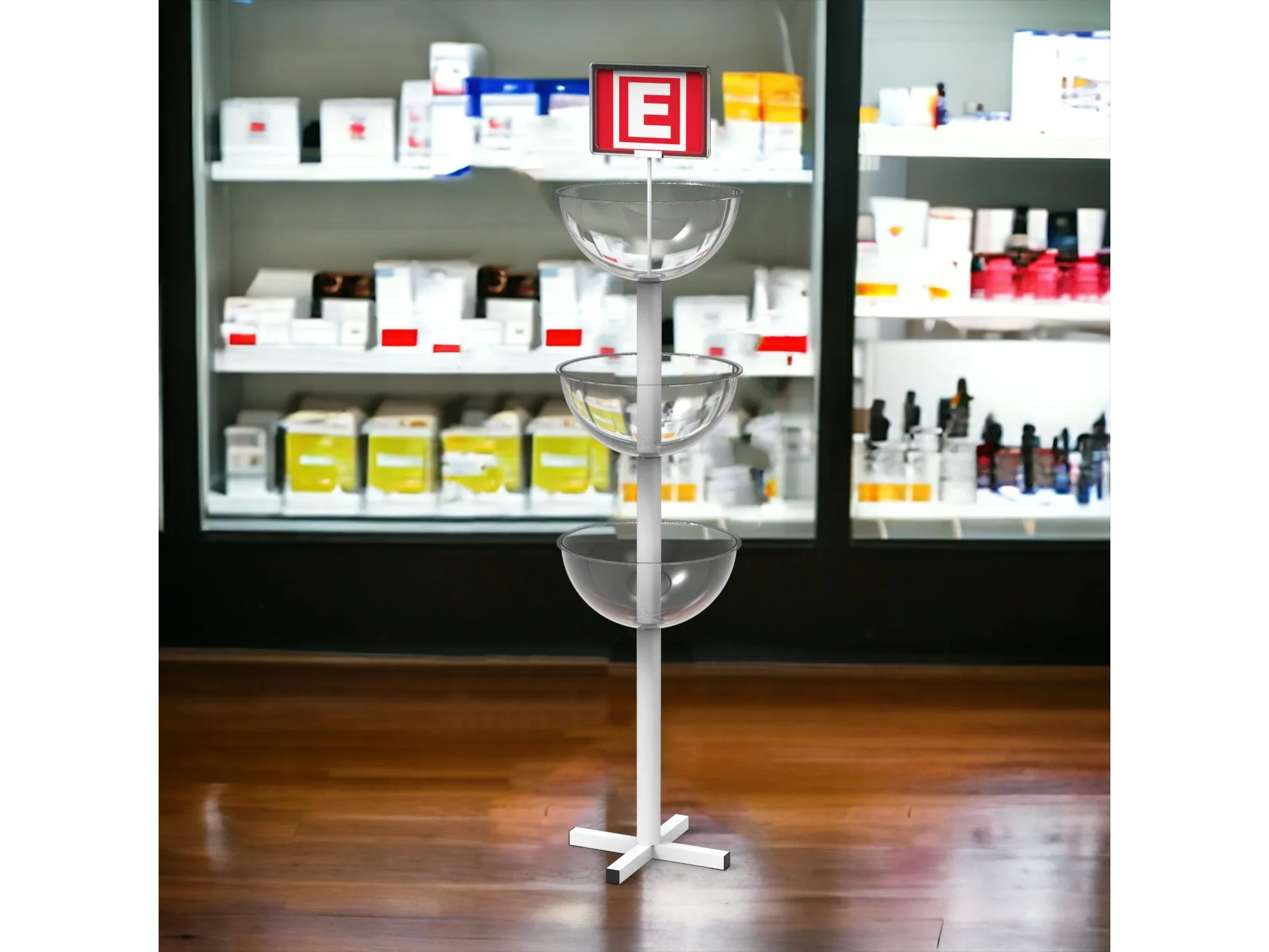 Üç Çanaklı Ürün Teşhir Standı