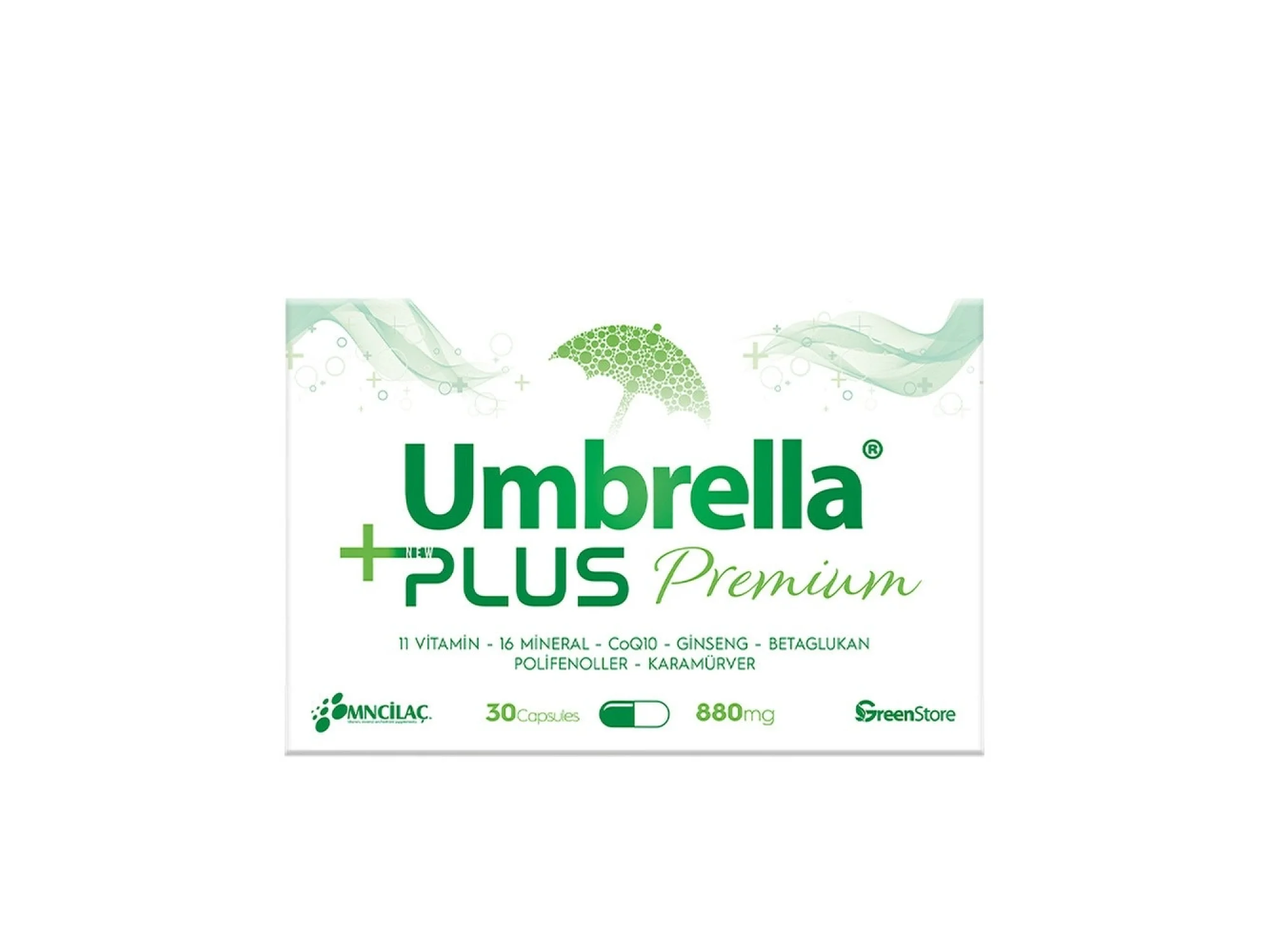 Umbrella+ Plus Premium Formulation 30 Kapsül