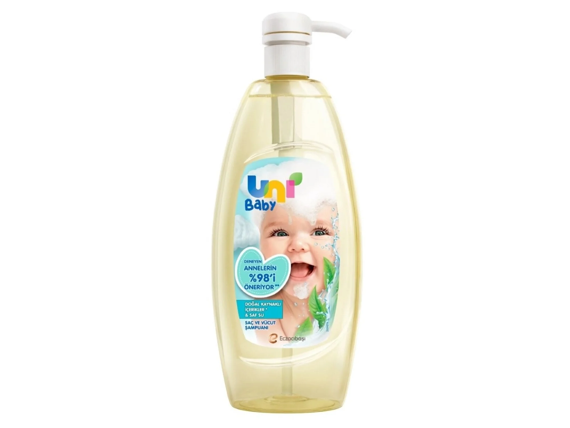 Uni Baby Boyasız Saç ve Vücut Şampuanı 700 ml