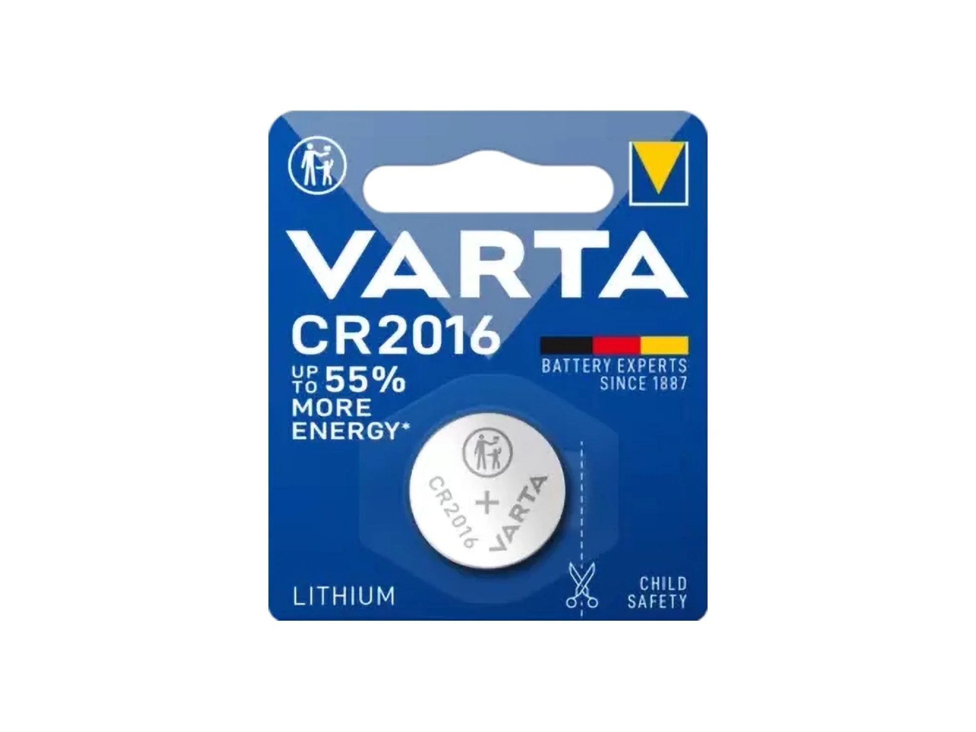 Varta CR2016 Lithium Pil 3V Tekli